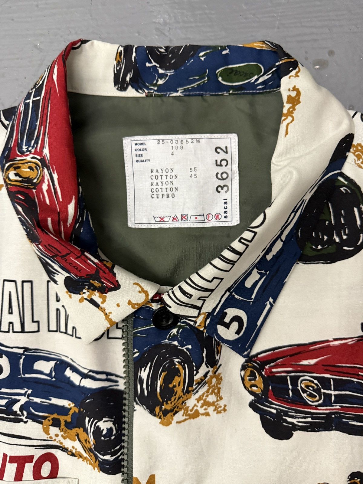Sacai Sacai Hawaiian Car button down NWT Size US XL / EU 56 / 4 - 4 Thumbnail