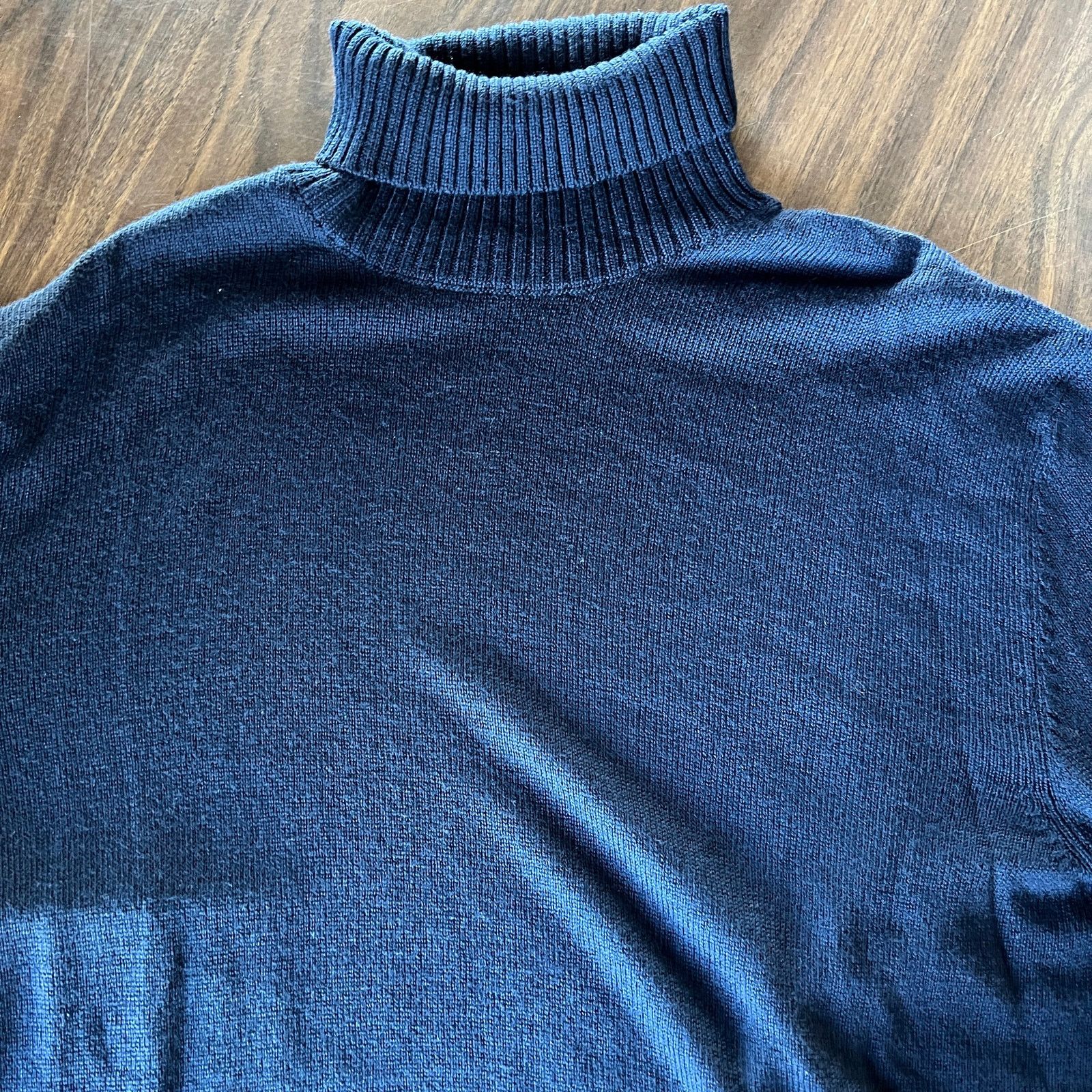 Jil Sander Jil Sander Men's Navy Merino Sweater Italy NWOT Size 56 $950 Size US XL / EU 56 / 4 - 1 Thumbnail