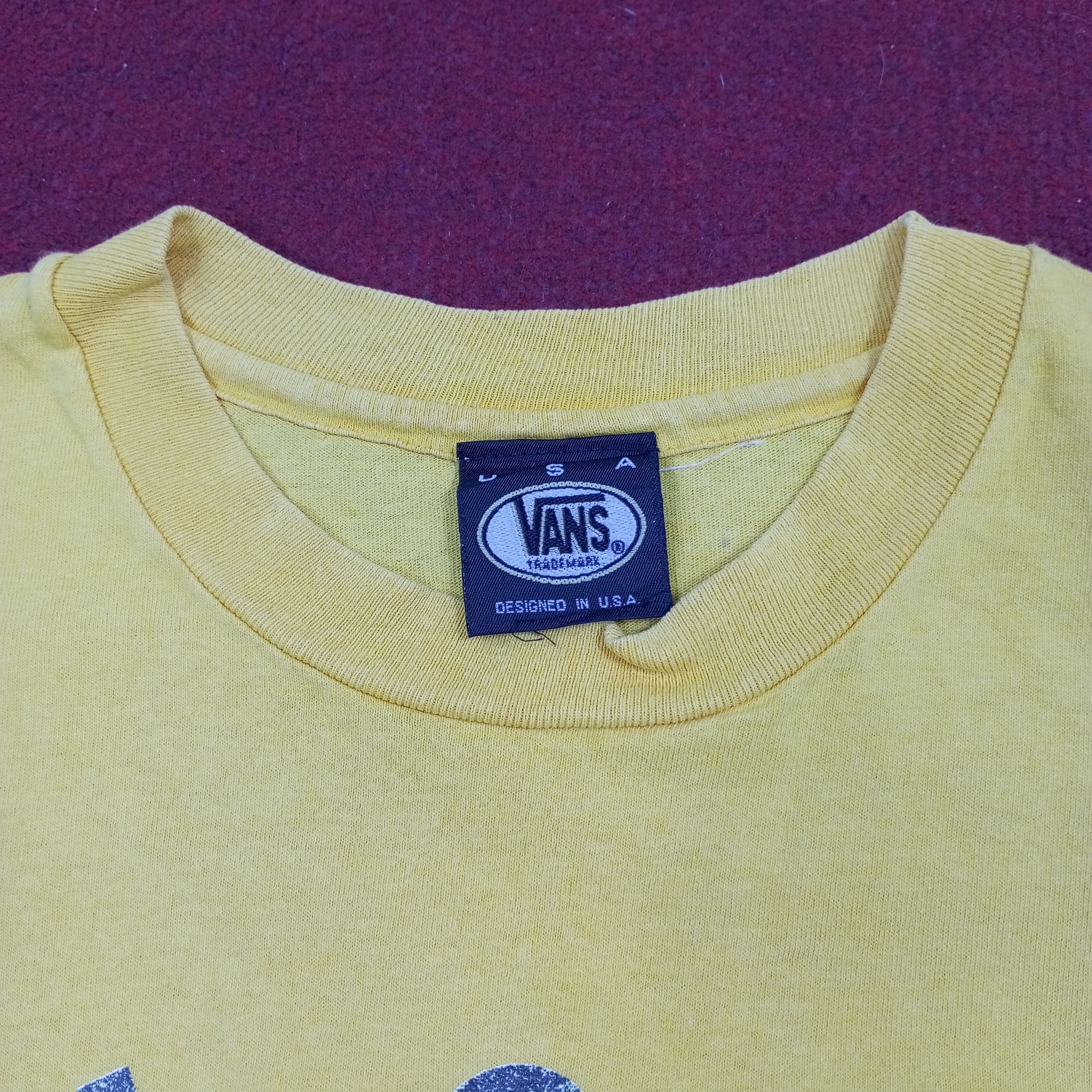 Vans × Vintage Vans USA Skateboard Streetwear Style Vintage Tshirt Size US M / EU 48-50 / 2 - 7 Thumbnail