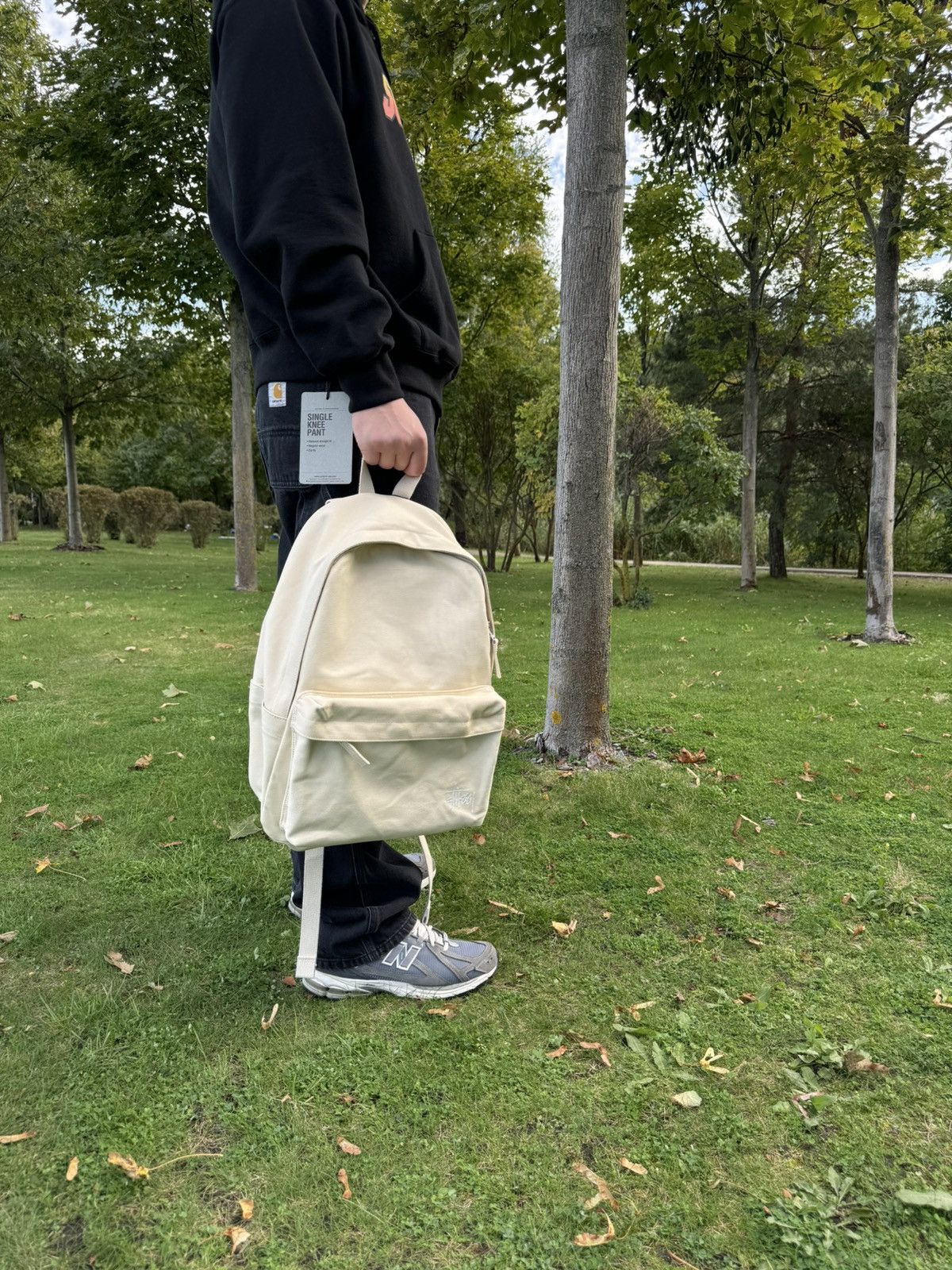 Stussy Canvas backpack Natural