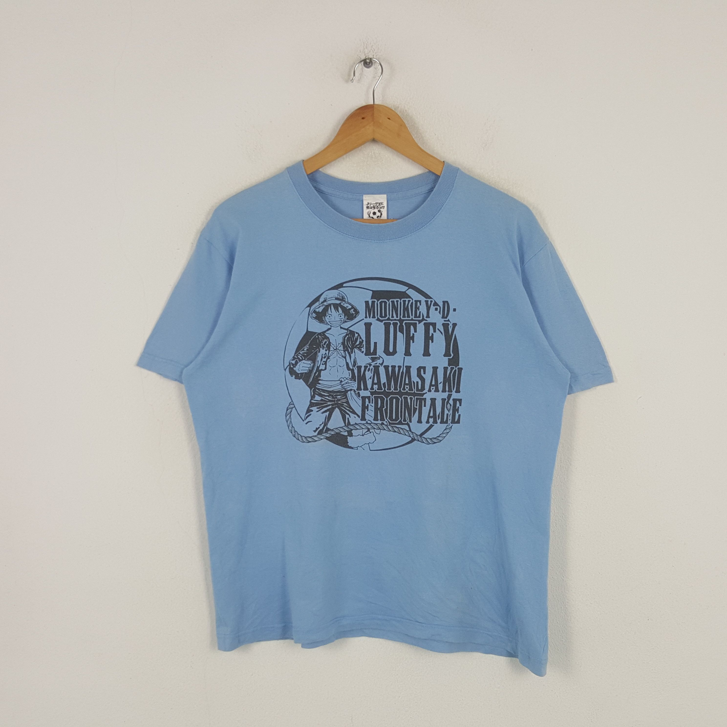 One Piece Vintage Monkey-D Luffy Kawasaki Frontale Tshirt 31 Size US L / EU 52-54 / 3 - 1 Thumbnail