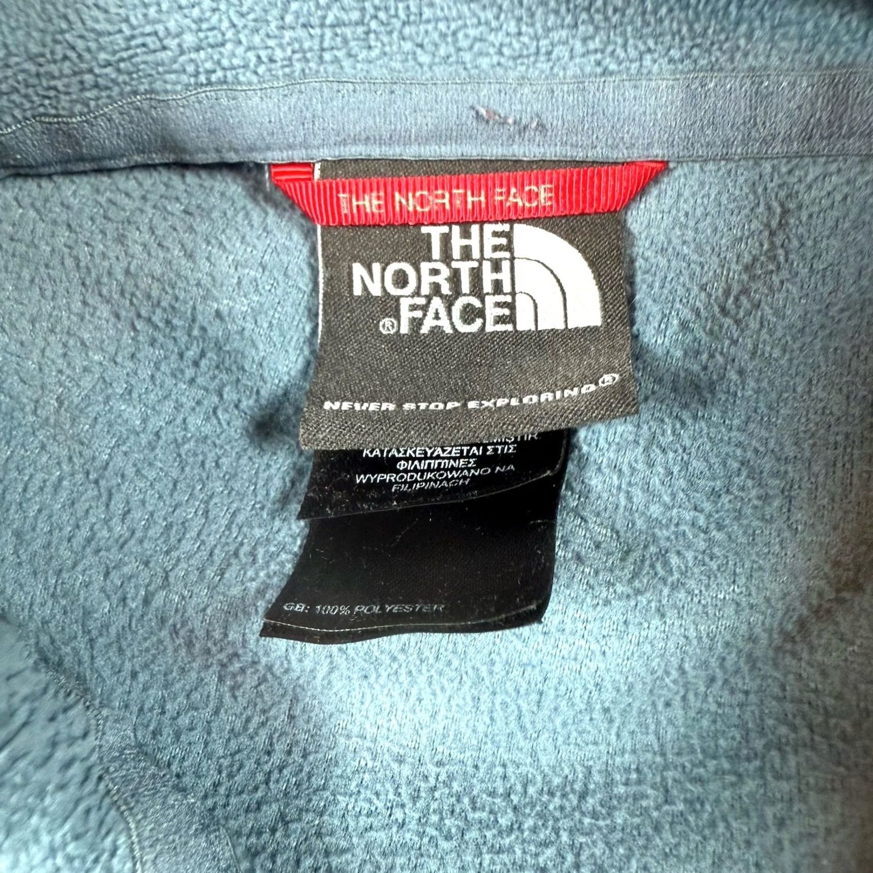 The North Face The North Face Fleece Sweater Mens Large Blue Size US L / EU 52-54 / 3 - 6 Thumbnail