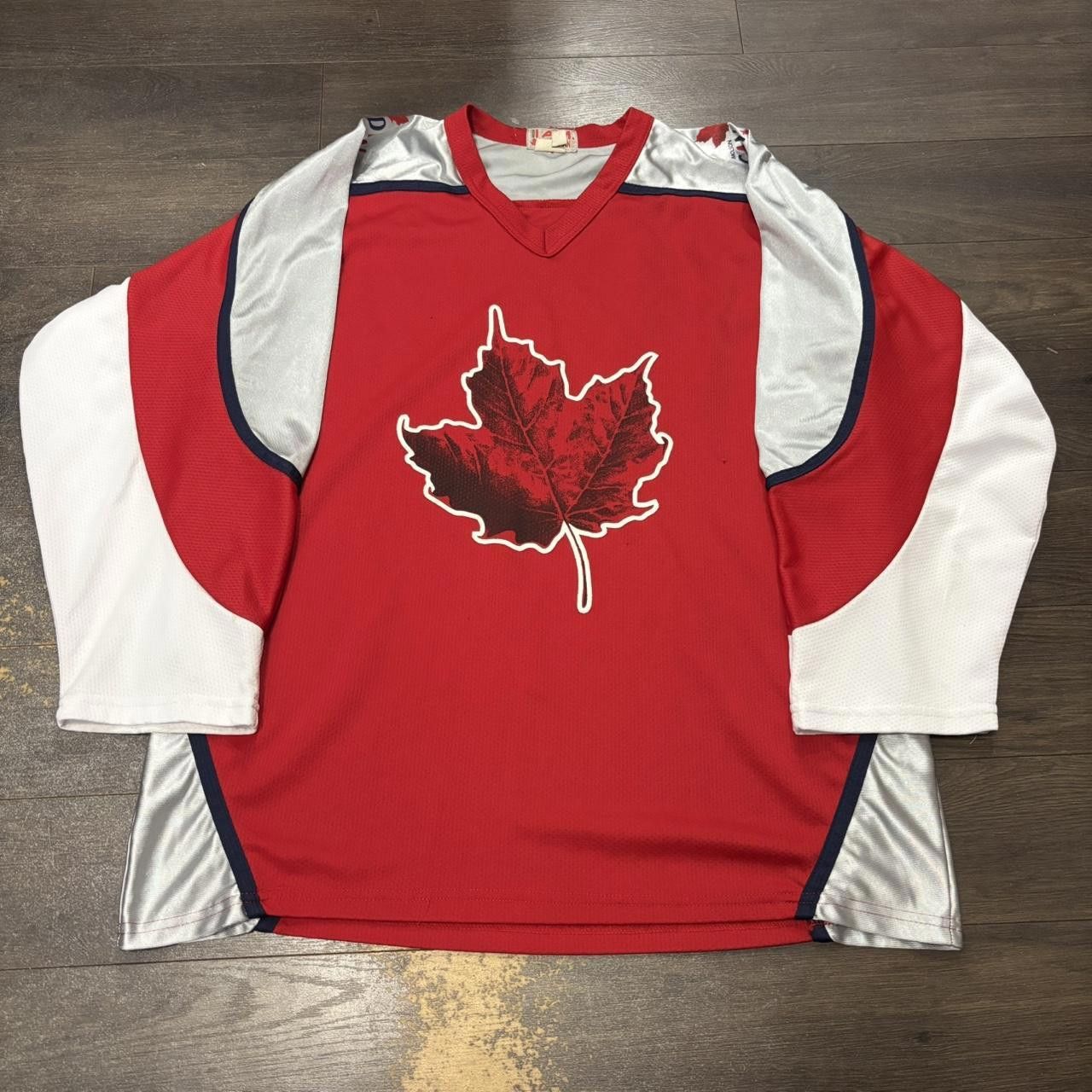 Designer Vintage molson Canadian I am Canadian leaf hockey jersey XL Size US XL / EU 56 / 4 - 3 Thumbnail
