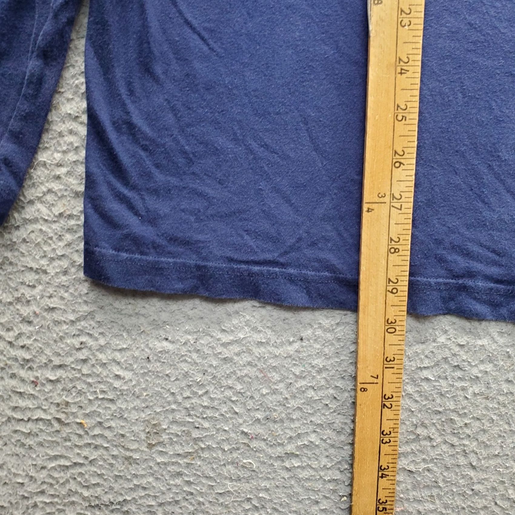 Polo Ralph Lauren Polo Ralph Lauren T-Shirt Mens L Navy Long Sleeve Pony Logo Crew Neck Pullover Size US L / EU 52-54 / 3 - 3 Thumbnail