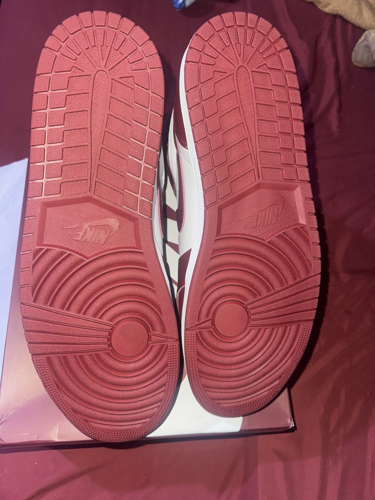Jordan Brand Artisanal team red jordan 1 Size US 15 / EU 48 - 4 Thumbnail