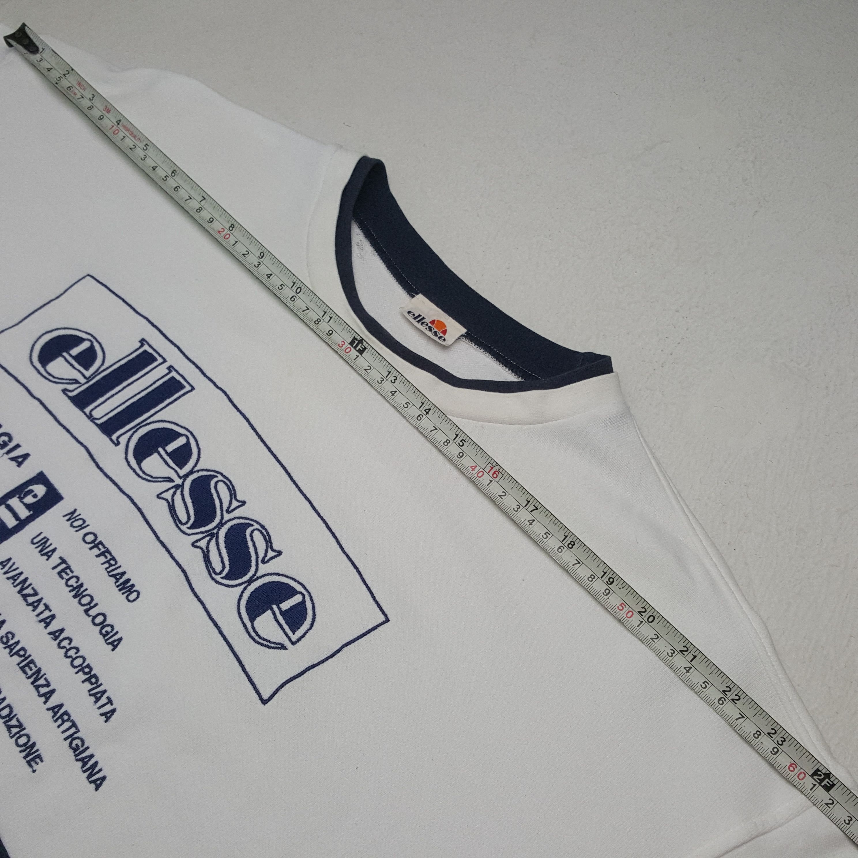 Ellesse × Vintage Vintage ELLESSE Italian Sportswear Sweatshirt C293N16 Size US L / EU 52-54 / 3 - 5 Thumbnail