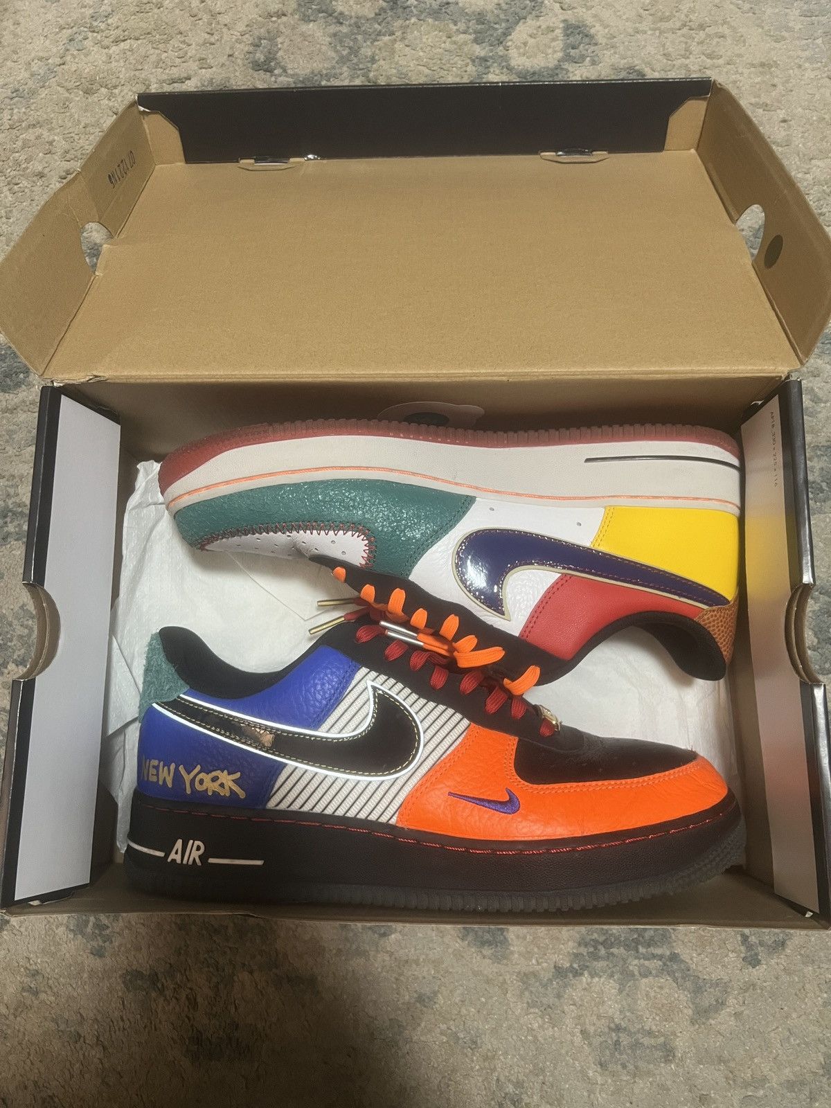 Nike Air force 1 “ What the NY” Size US 9 / EU 42 - 1 Thumbnail
