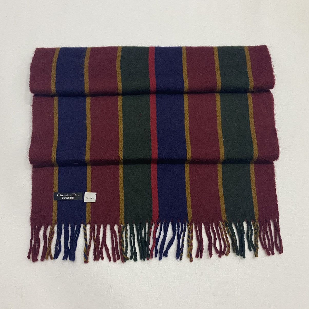 Christian Dior Monsieur CHRISTIAN DIOR SCARF MUFFLER LUX030 Size ONE SIZE - 6 Thumbnail