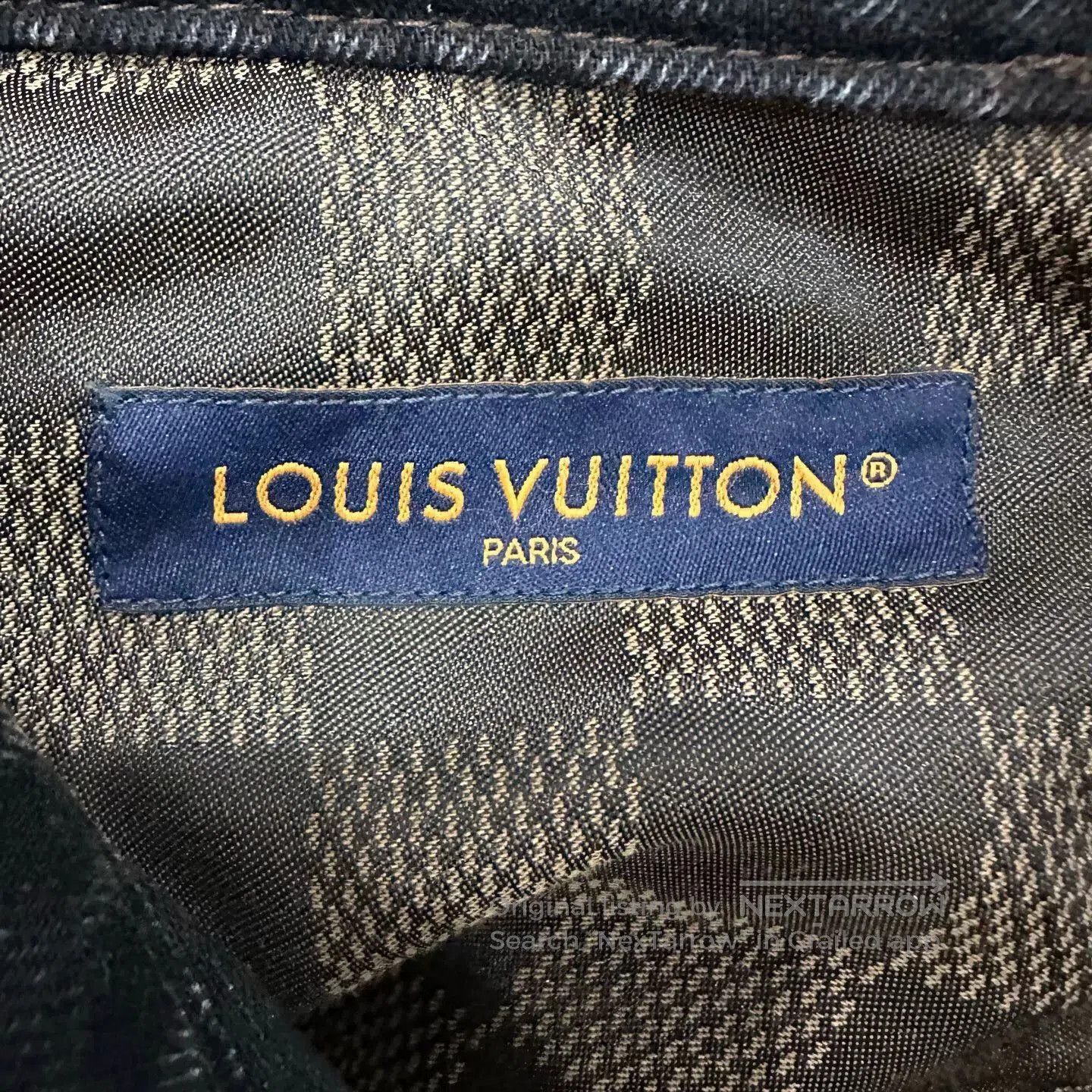 Louis Vuitton louis vuitton embroidered logo black denim pants. Size US 28 / EU 44 - 3 Thumbnail