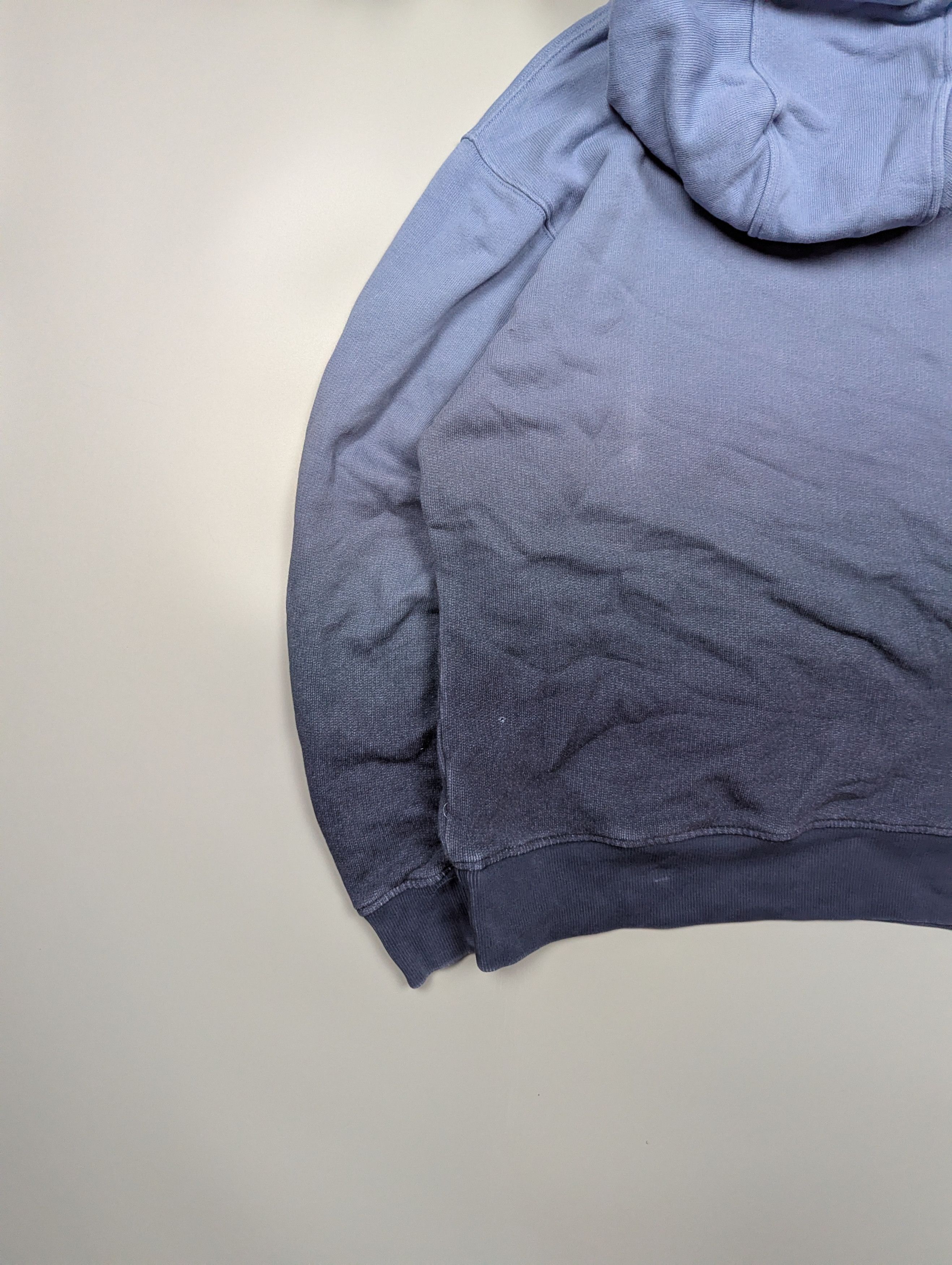 Hugo Boss Hugo Boss Men’s Gradient Dye Cotton Terry Distressed Hoodie Size US XL / EU 56 / 4 - 7 Thumbnail