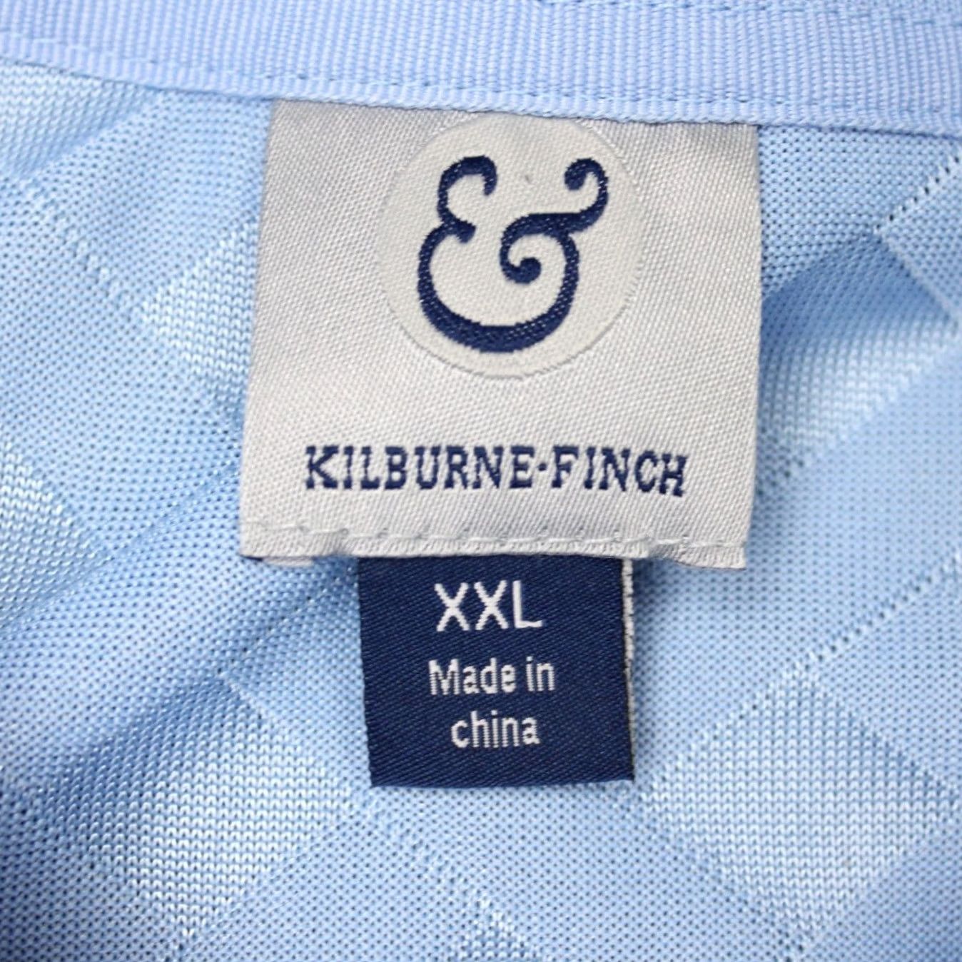 Vintage Kilburne Finch Polo Shirt Mens 2XL XXL Geometric Blue 100% Rayon Short Sleeve Polo Shirt Mens 2XL XXL Blue Geometric Rayon Short Sleeve Polo Shirt Size US XXL / EU 58 / 5 - 6 Thumbnail