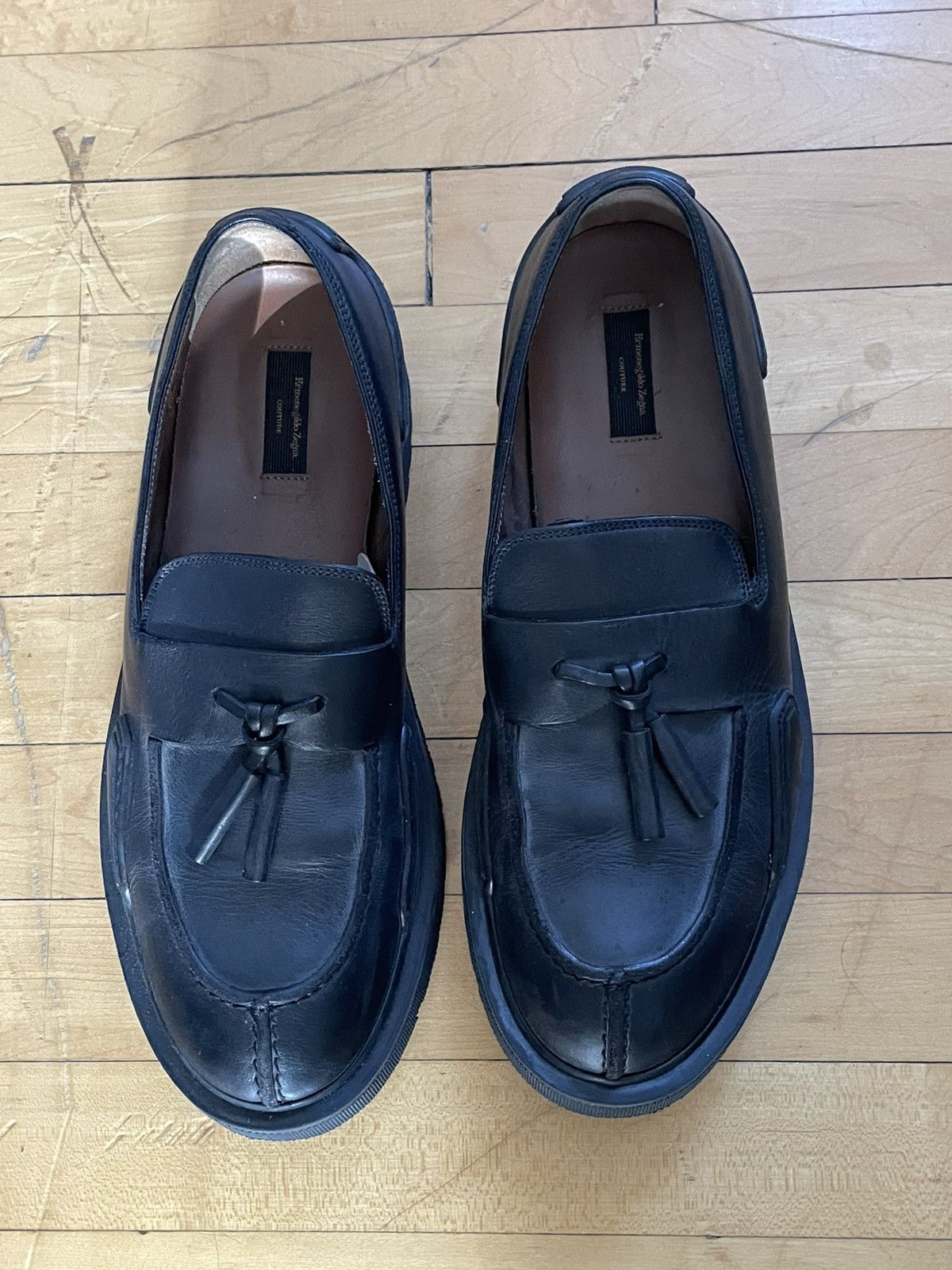 Ermenegildo Zegna SS 2016 Tassle Loafers Stefano Pilati Size US 10 / EU 43 - 2 Thumbnail