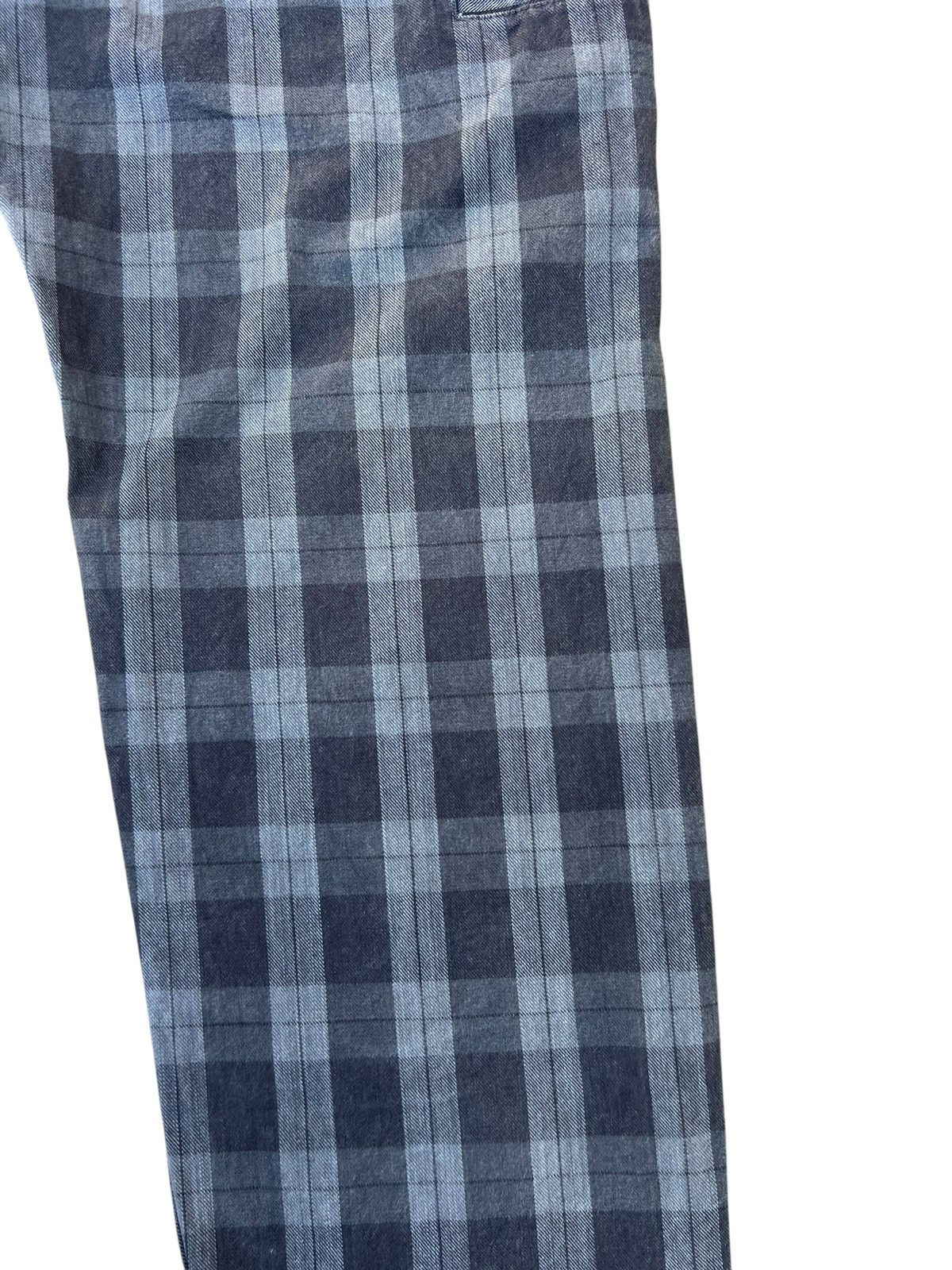Vintage Vintage RATTLE TRAP Japan Fade Plaid Baggy Work Pant Size US 31 - 17 Thumbnail