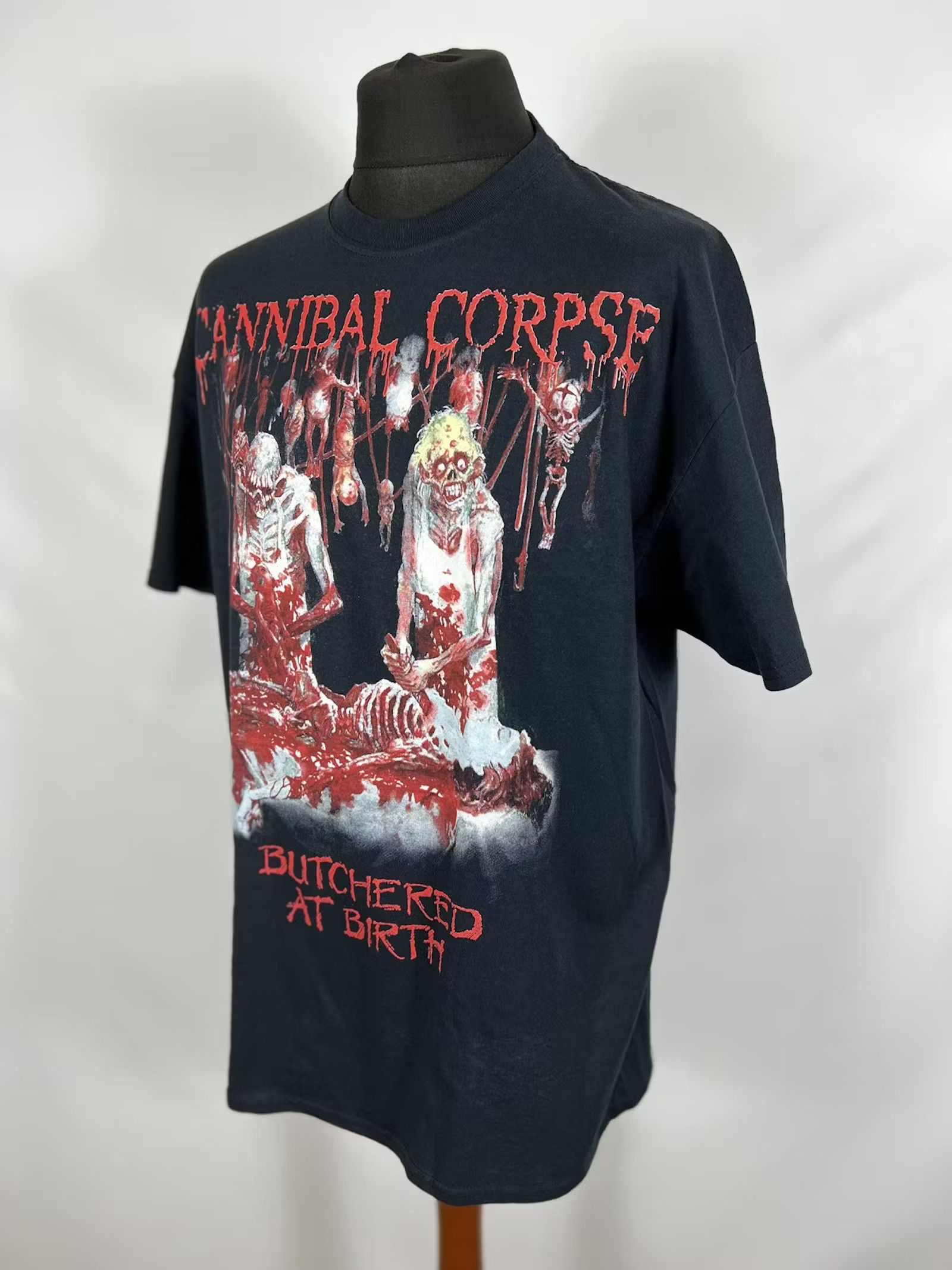 Band Tees Cannibal Corpse “Butchered at Bird” tee Size US XL / EU 56 / 4 - 3 Thumbnail