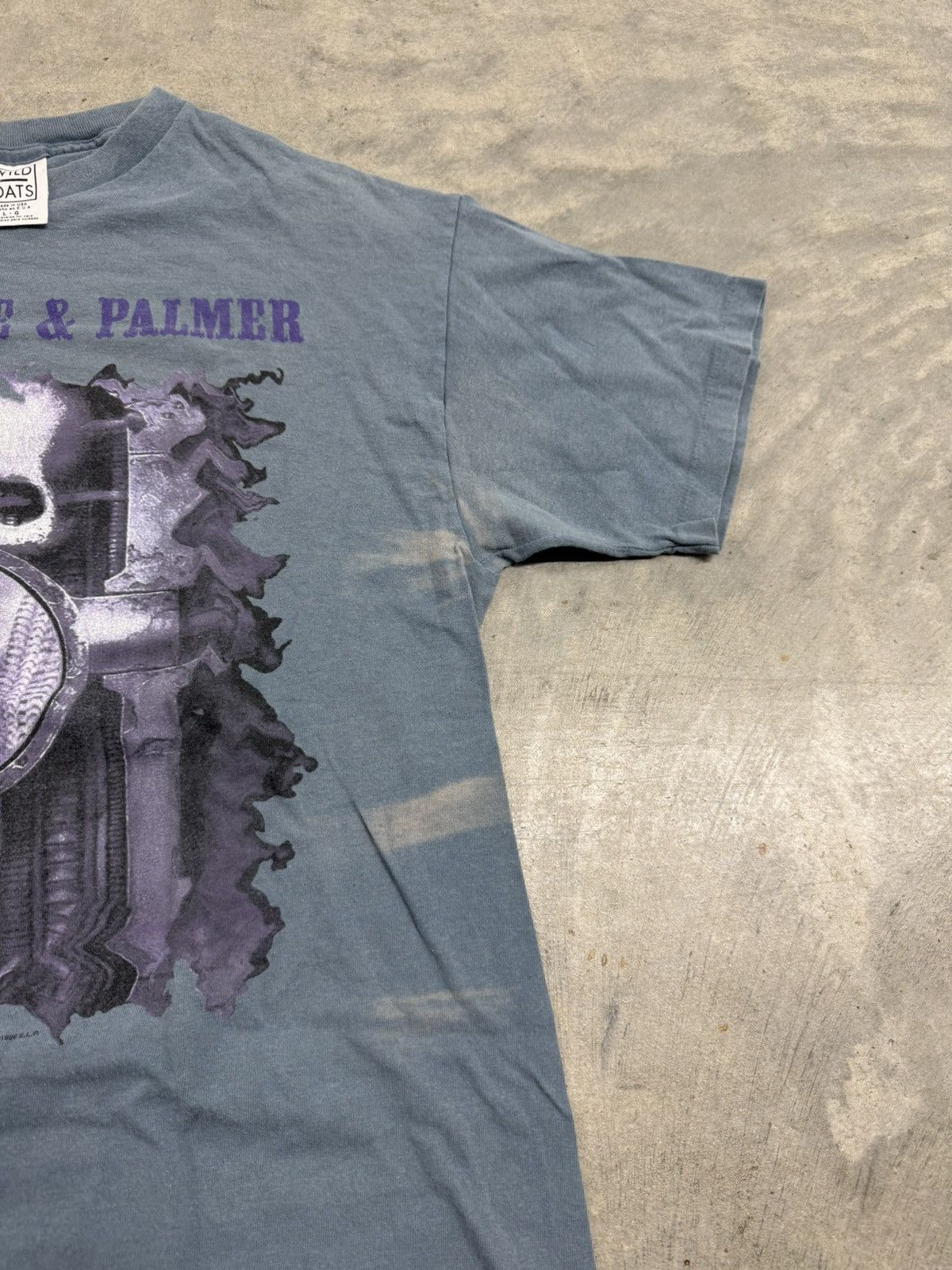 Vintage H.R. Giger Emerson, Lake & Palmer 1996 World Tour T-Shirt Size US L / EU 52-54 / 3 - 4 Thumbnail