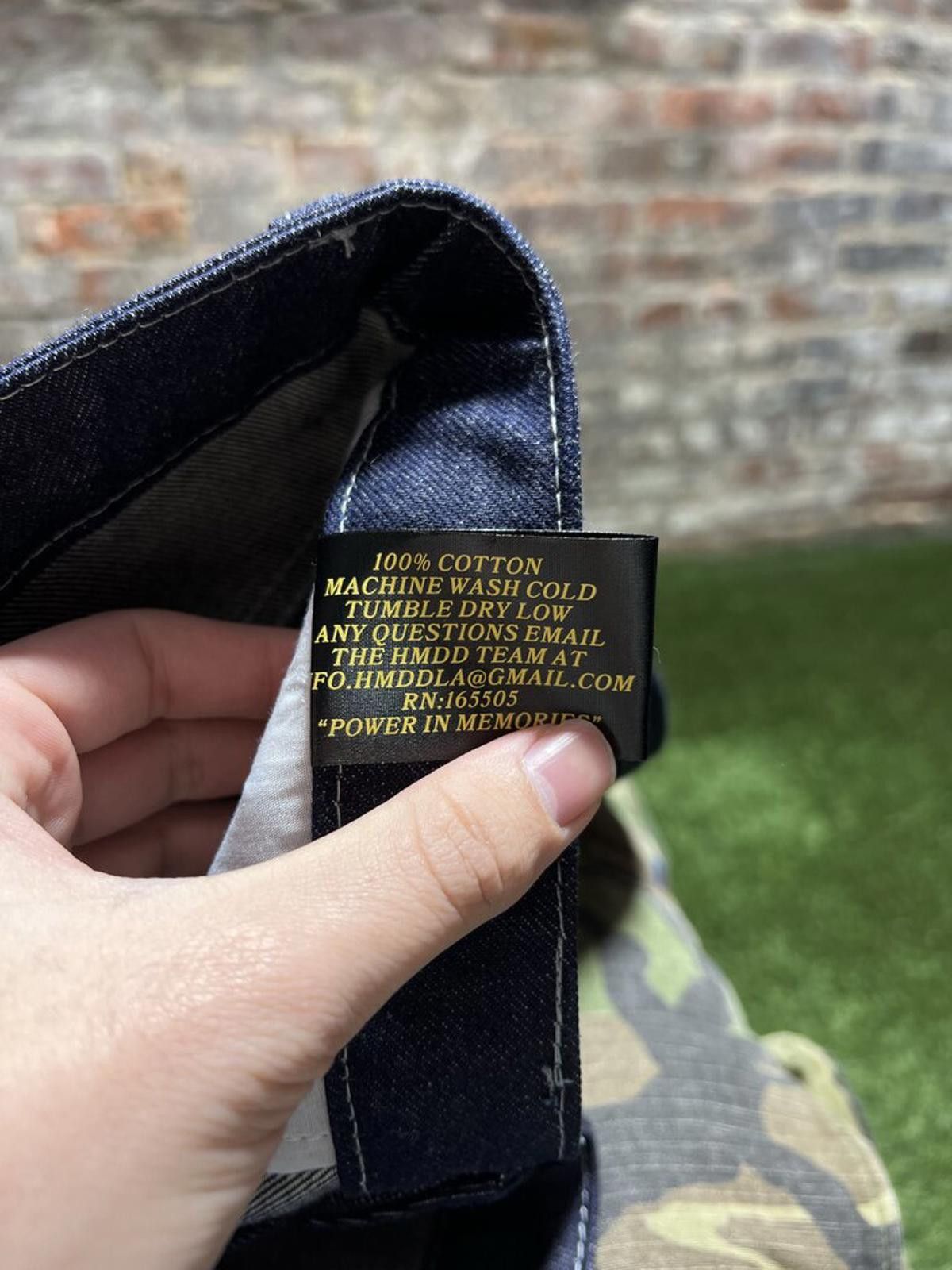 HMDD HMDD Raw Blue Indigo Denim Sz. M Size US 32 / EU 48 - 5 Thumbnail