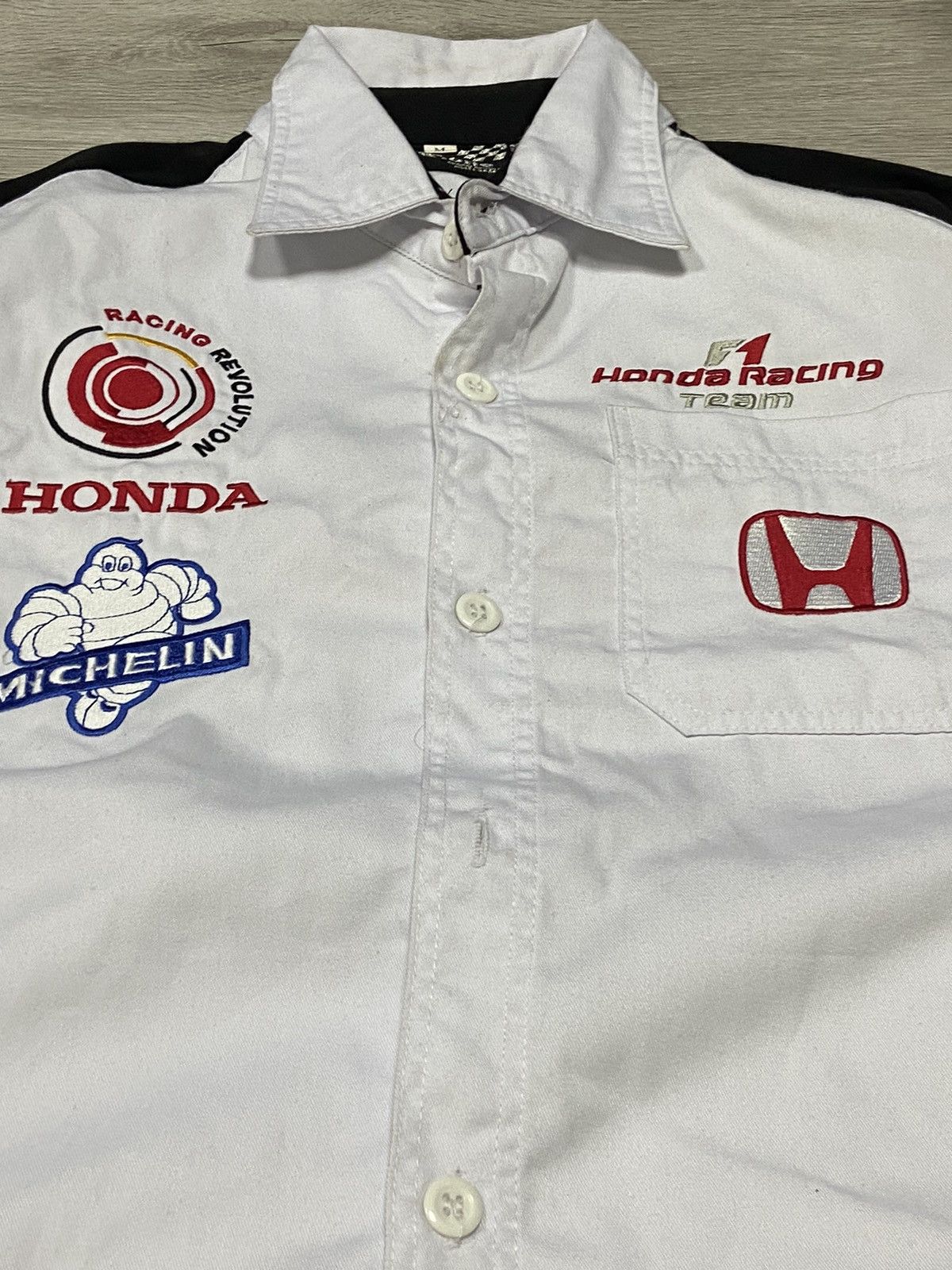 Honda Honda shirt buttons racing Size US M / EU 48-50 / 2 - 6 Thumbnail
