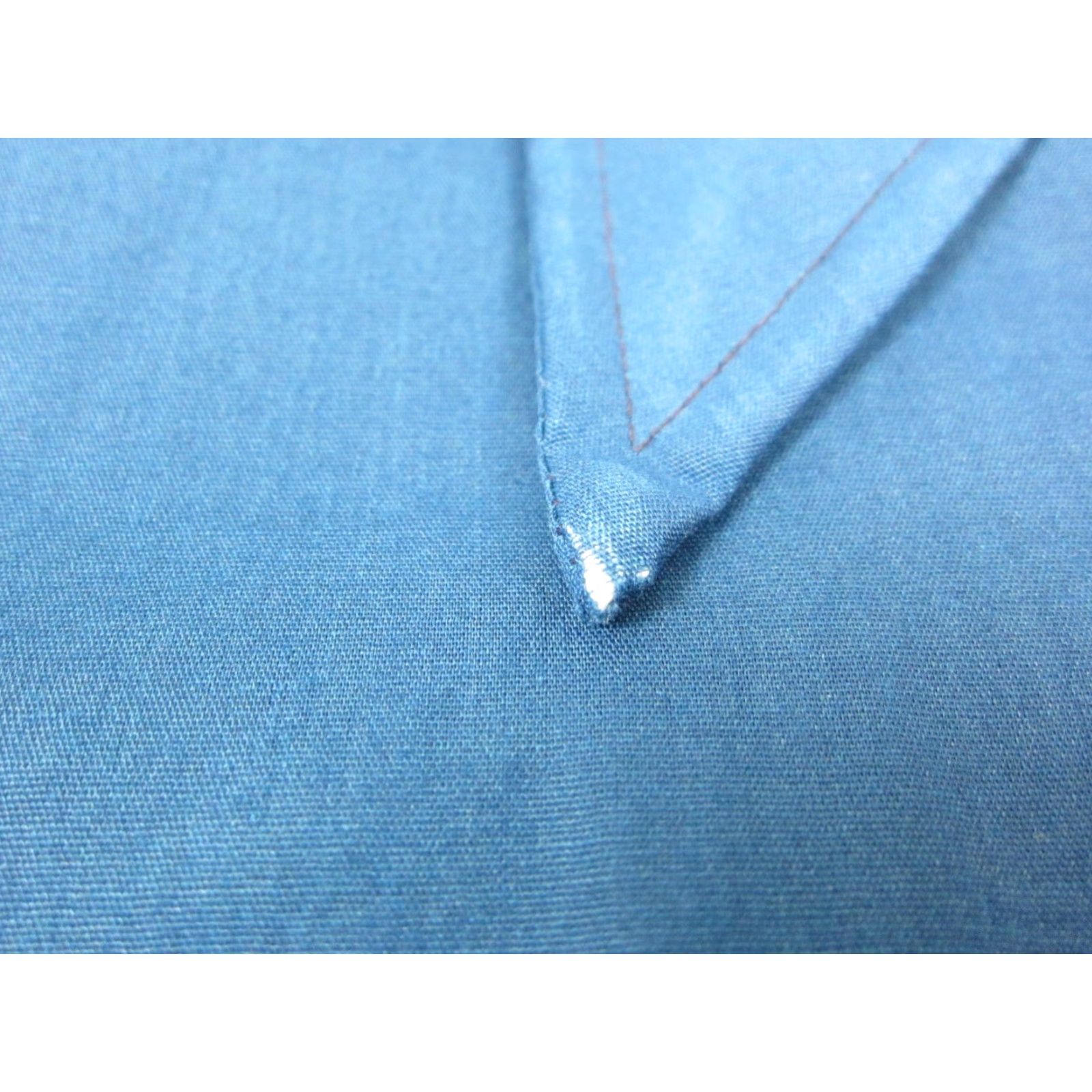JCPenney TRUE Vintage Towncraft Shirt Mens L Blue Disco Leisure JCPenney 70s 80s Shirt Mens Blue Towncraft Button-Up Casual 60s 70s 80s HolidayMens Size US L / EU 52-54 / 3 - 7 Thumbnail