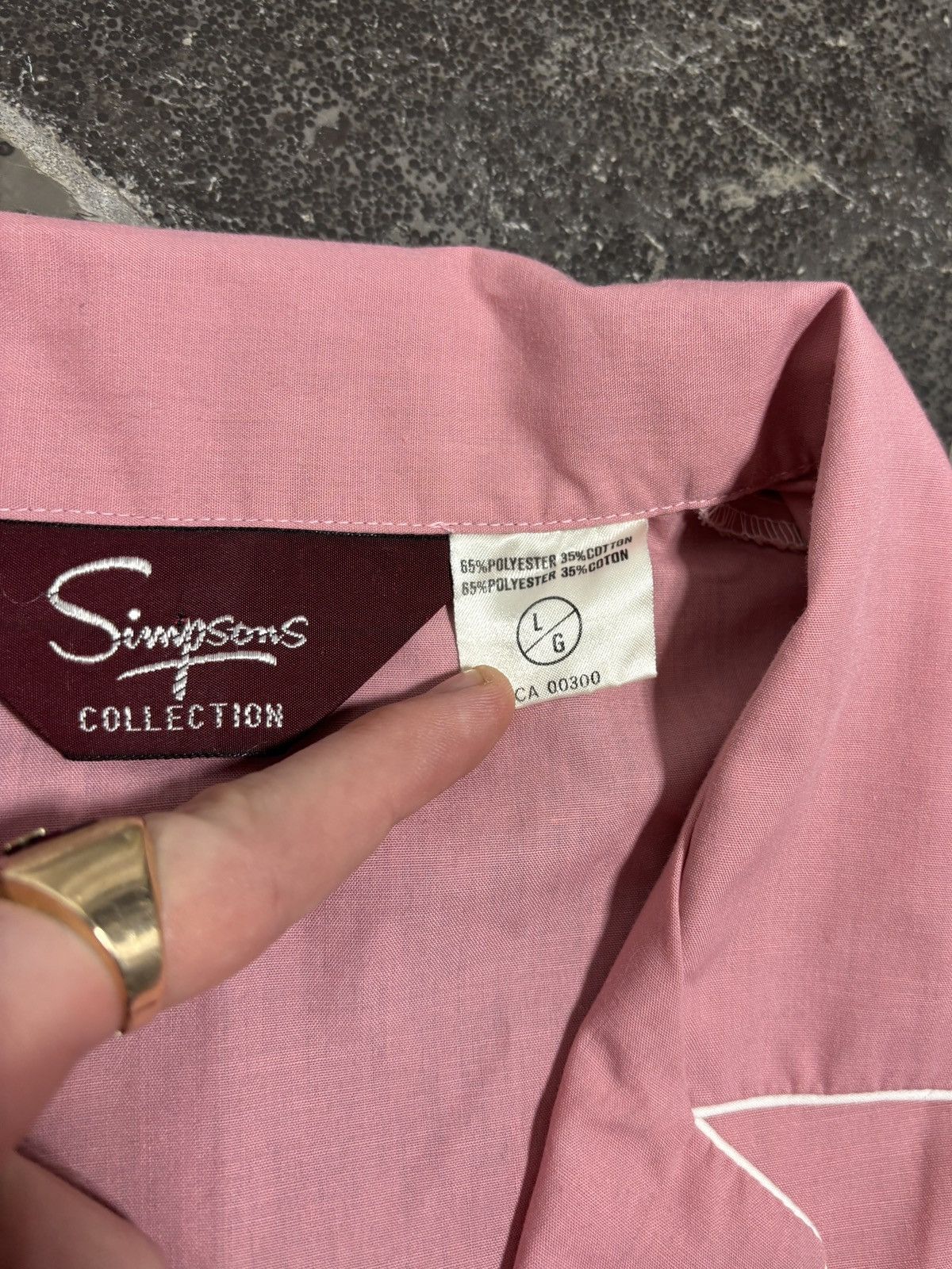 Vintage Vintage Pajamas Set 80s Pyjamas Matching Two Piece Suit Pink Size US 34 / EU 50 - 5 Thumbnail