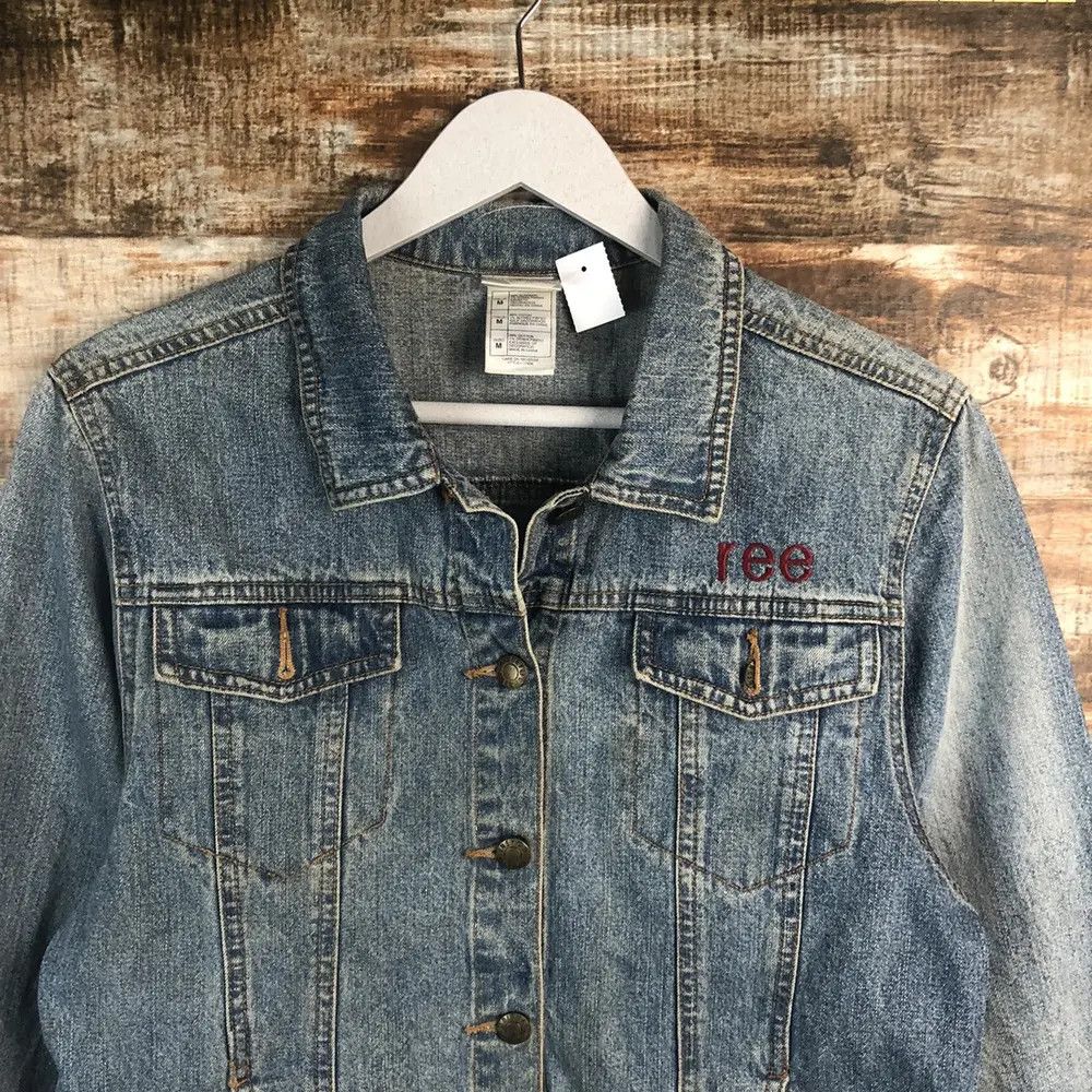 Disney Disney Mickey Mouse Denim Jacket #A1292 Size S / US 4 / IT 40 - 9 Thumbnail