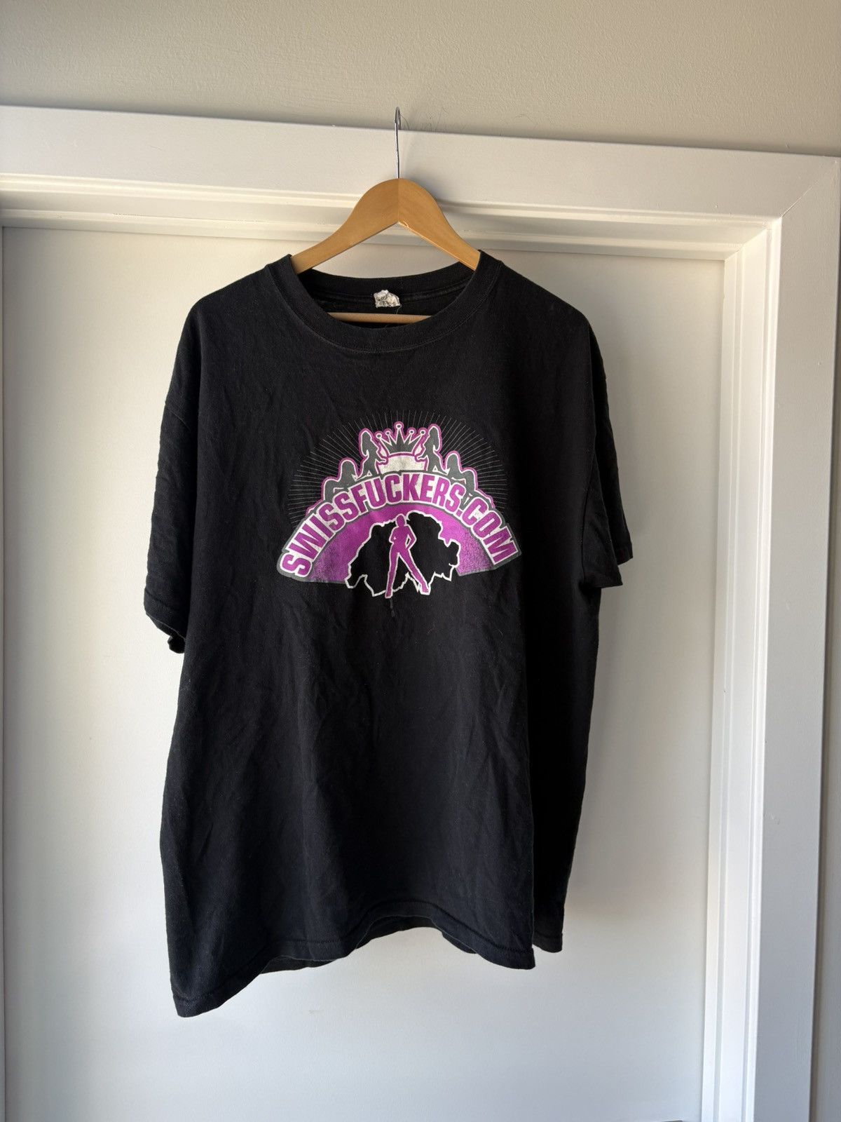 Vintage Vintage Swissfuckers.com Porn Site Tee Size US XL / EU 56 / 4 - 1 Thumbnail
