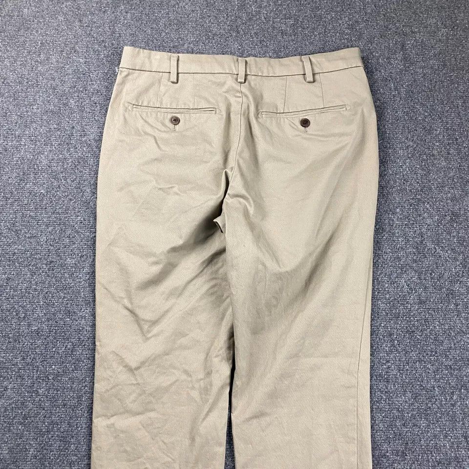 Uniqlo Uniqlo Pants Mens 31x34 Beige Chino Casual Straight Leg Size US 31 - 6 Thumbnail