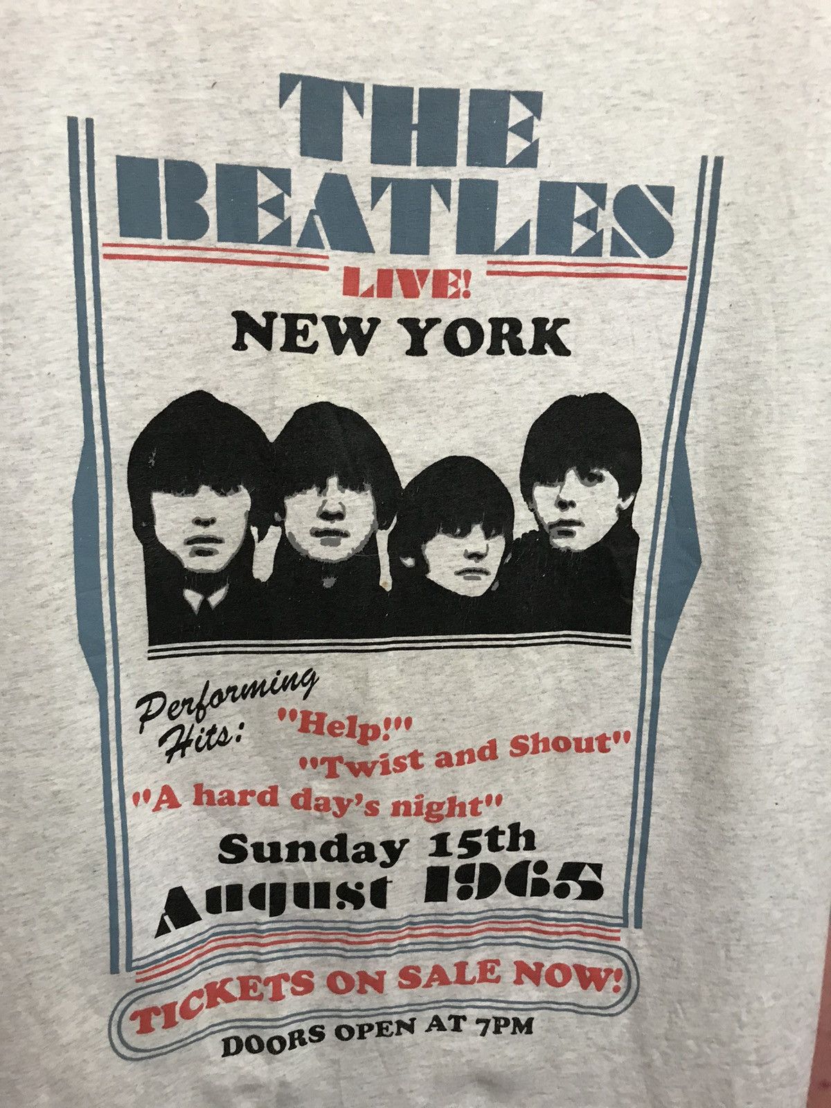 Band Tees Vintage The Beatles band rock tee Size US XL / EU 56 / 4 - 3 Thumbnail