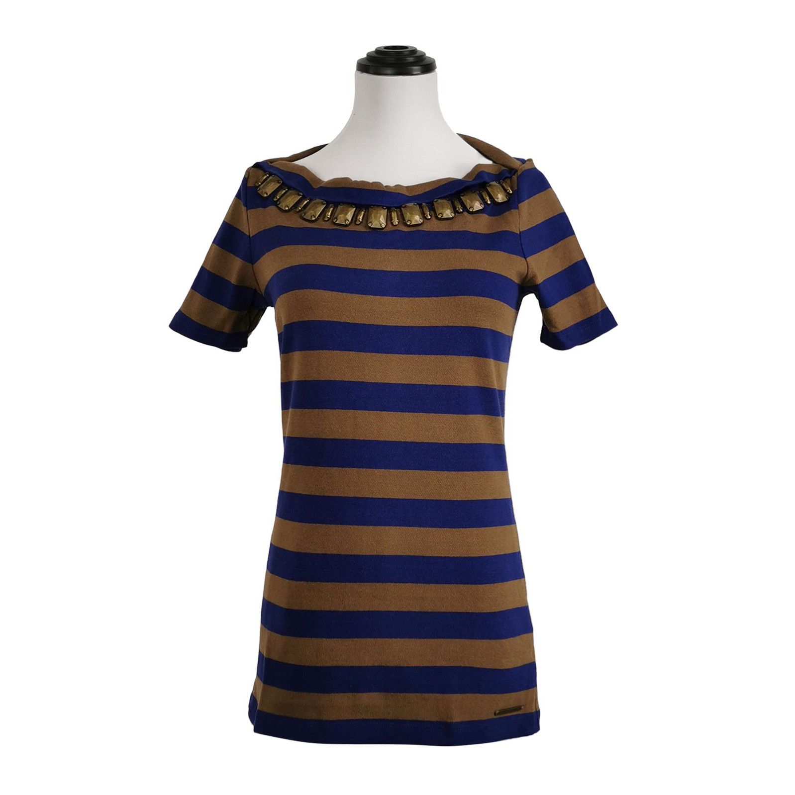 Burberry Burberry Brit Color Block Knit Top XS Size 0079 Size US XS / EU 42 / 0 - 1 Thumbnail