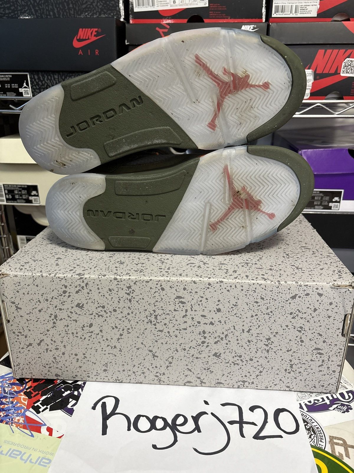 Jordan Brand Olive Air Jordan 5 Size US 8 / EU 41 - 8 Thumbnail