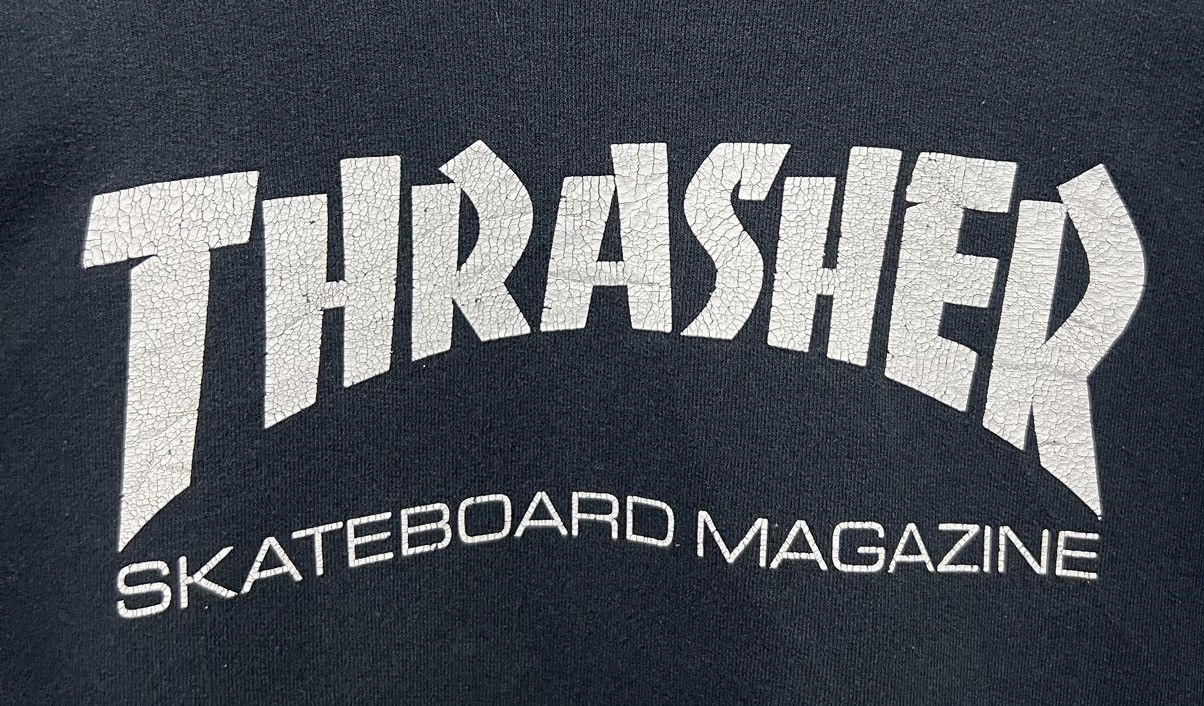 Thrasher × Vintage VINTAGE THRASHER SKATEBOARD MAGAZINE SWEATSHIRT Size US S / EU 44-46 / 1 - 3 Thumbnail