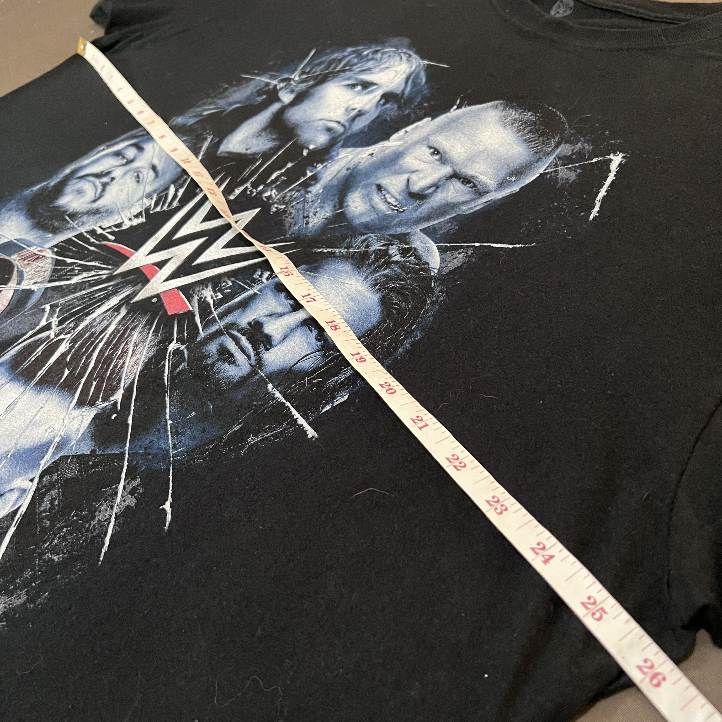WCW/nWo × WWE × WWF WWE Wrestling Promo Tee 2XL Size US XXL / EU 58 / 5 - 6 Thumbnail