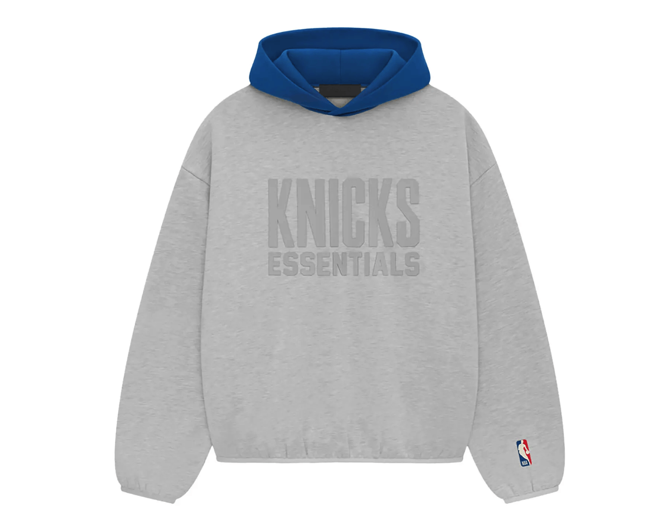 Fear of God × NBA Fear of God Essentials Knicks Hoodie Light Heather S Size US S / EU 44-46 / 1 - 1 Thumbnail