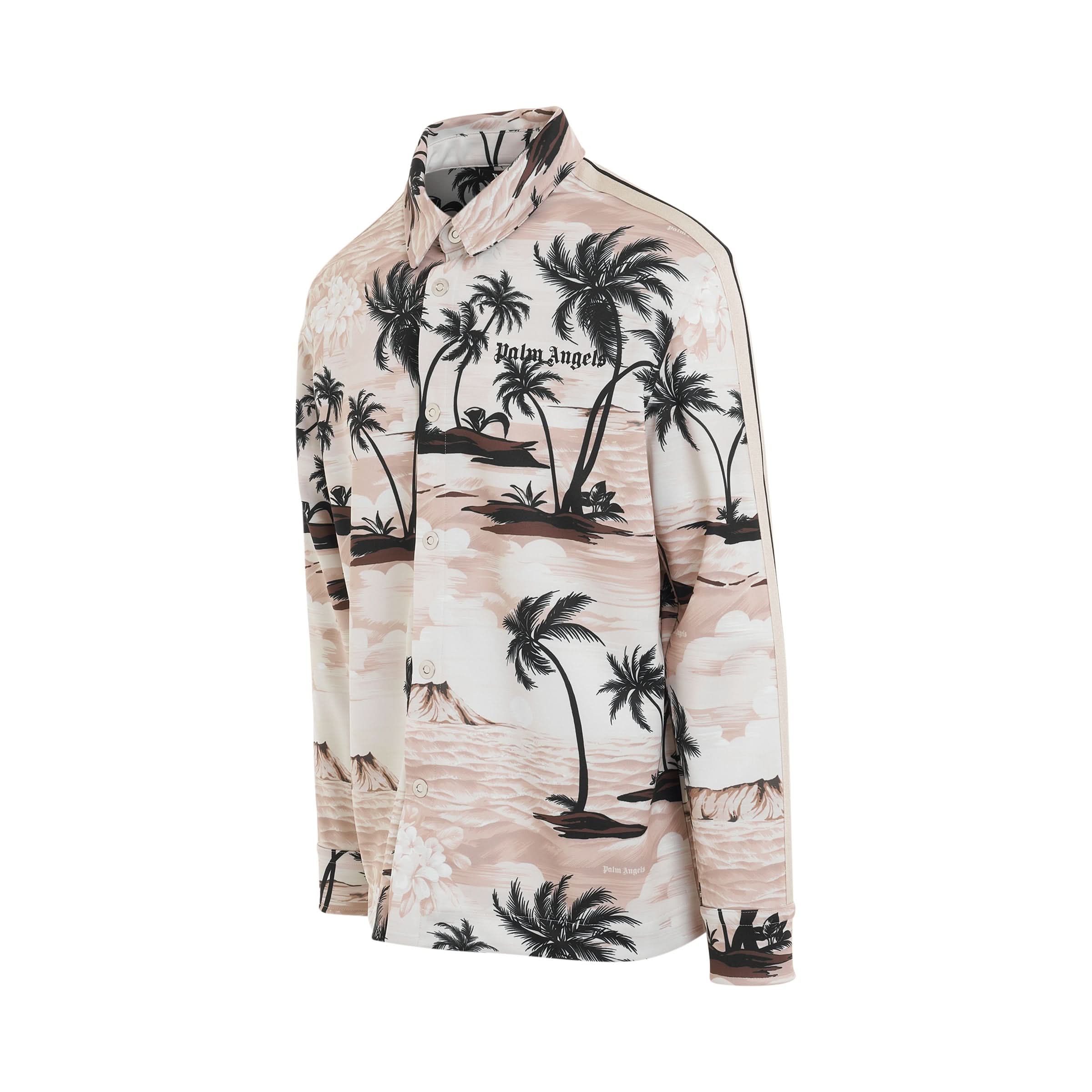 Palm Angels o1y0325 Logo Patterned Shirt in Multicolor Size US S / EU 44-46 / 1 - 2 Thumbnail