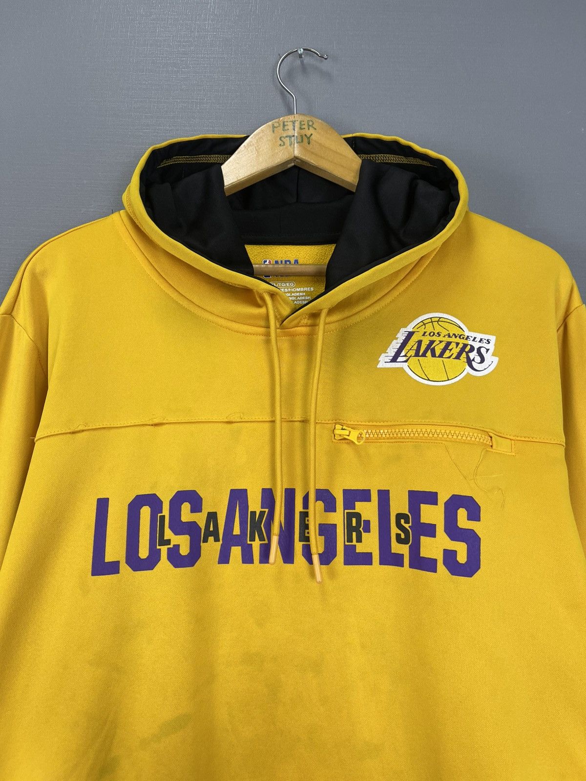 NBA NBA LA Larkers Hoodie Size US XL / EU 56 / 4 - 5 Thumbnail
