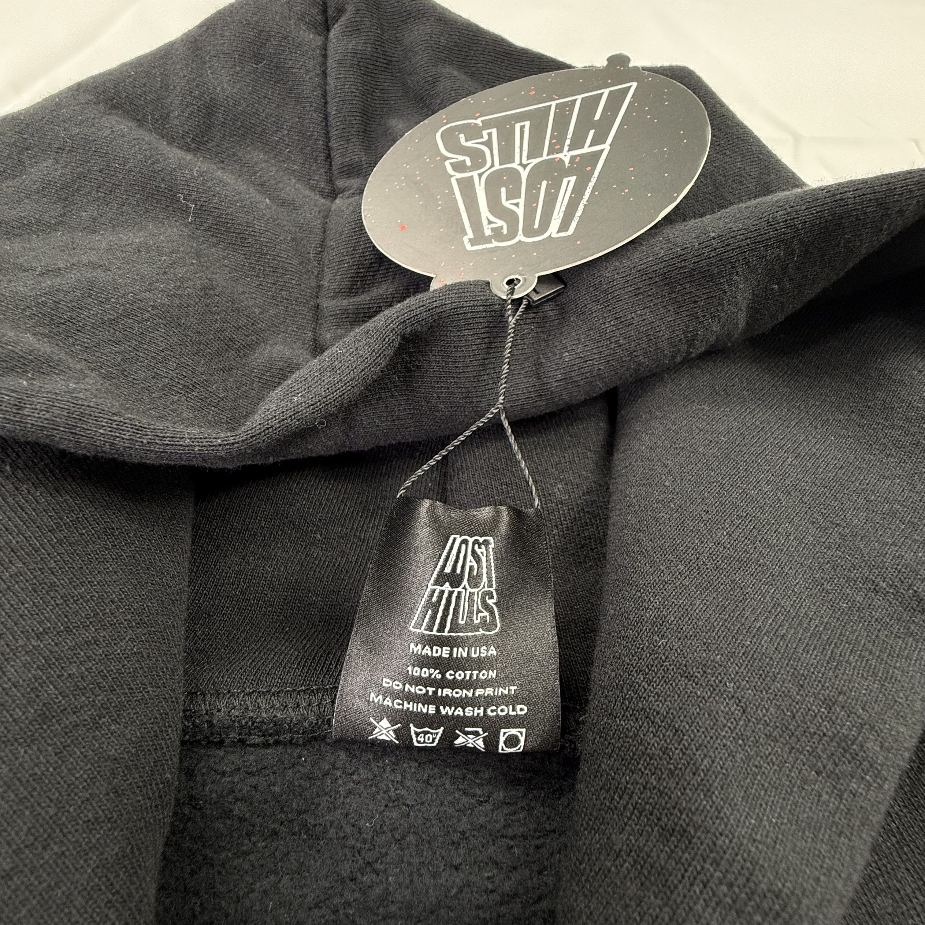 Lost hills Lost Hills Black Flaming Skull Graphic Hoodie Mens XL Size US XL / EU 56 / 4 - 4 Thumbnail
