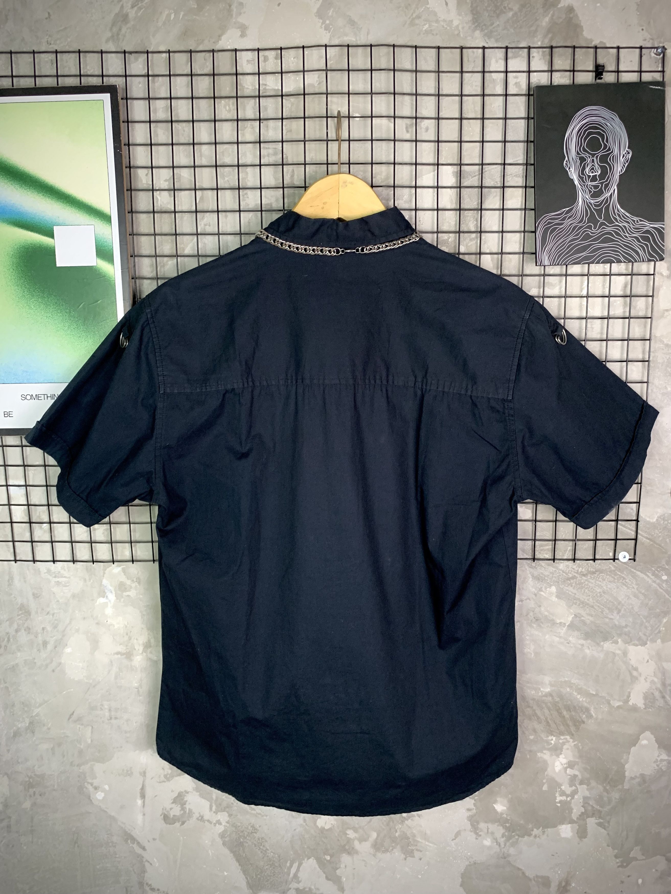 Japanese Brand Y2K Euphuistic Punk Rock Gothic Poem Print Shirt Size US L / EU 52-54 / 3 - 6 Thumbnail
