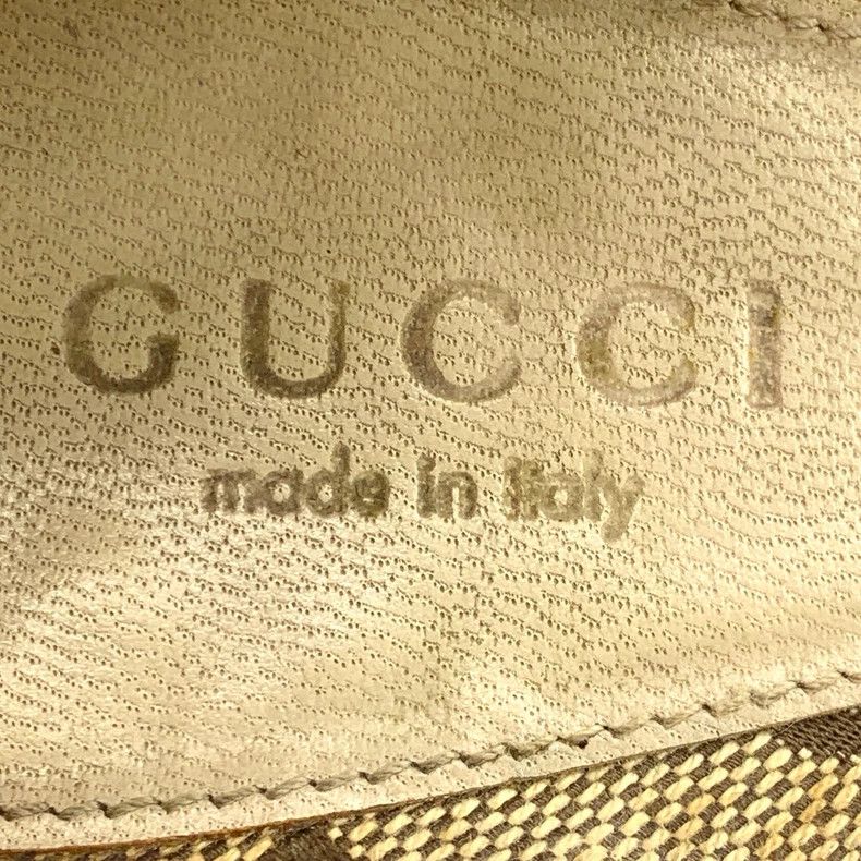 Gucci Gucci Brown logo jacquad full-print horse buckle high-heel Size US 7 / IT 37 - 7 Thumbnail