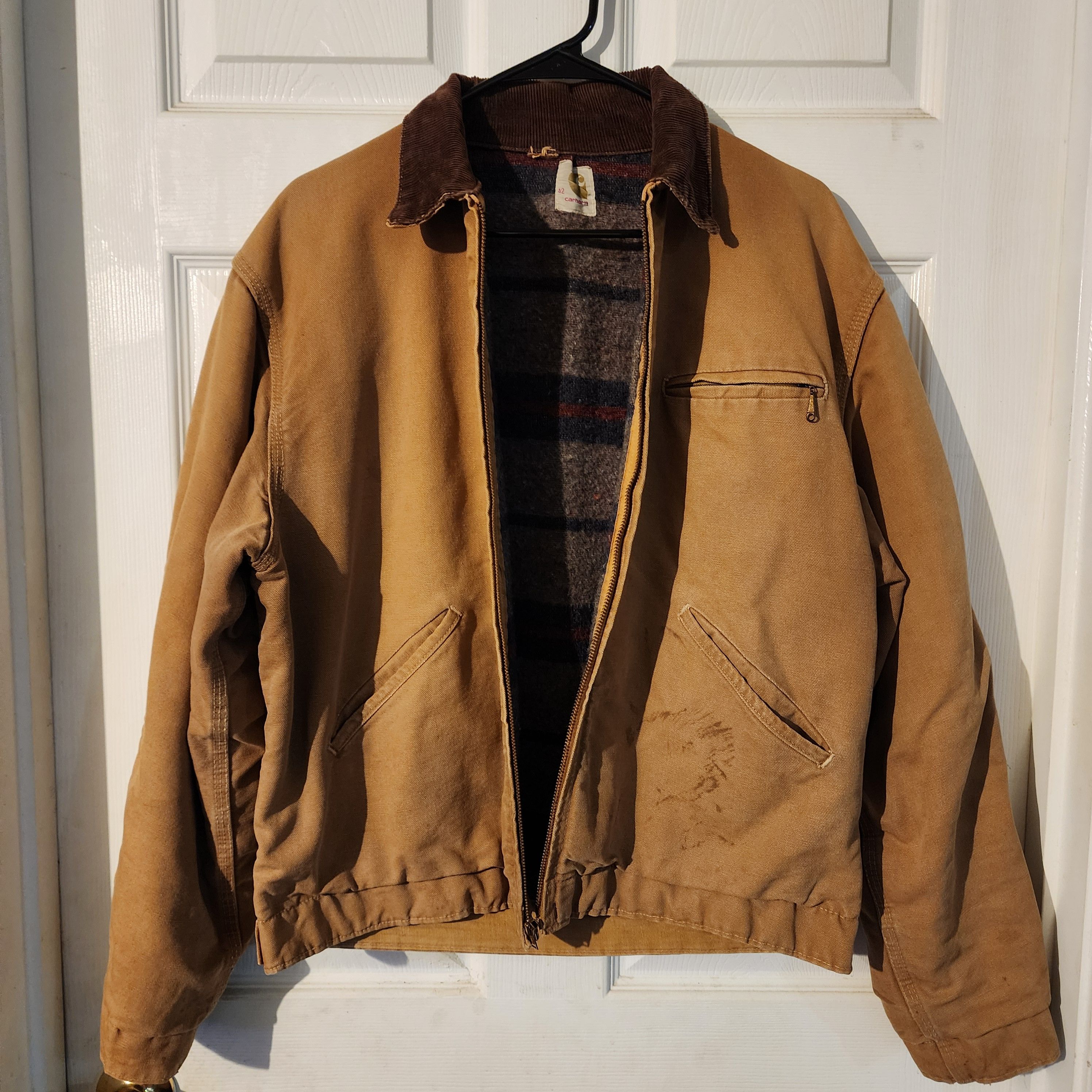 Carhartt 1960’s Carhartt Big C Detroit Jacket 42 Large RARE Size US L / EU 52-54 / 3 - 1 Thumbnail