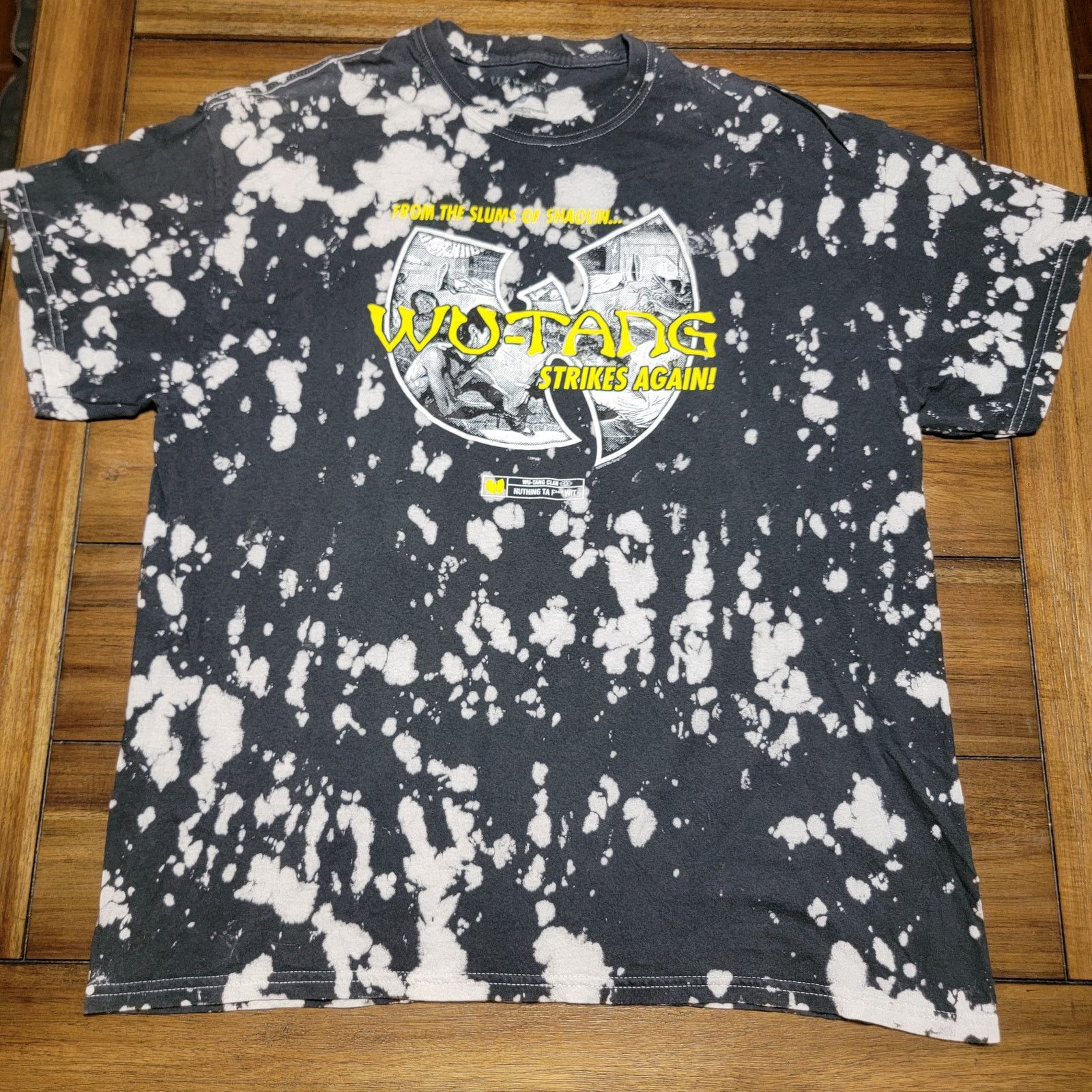 Other Wu-Tang B7W Unisex Tee "From The Slums Of Shaolin,,," - XL Size US XL / EU 56 / 4 - 1 Thumbnail