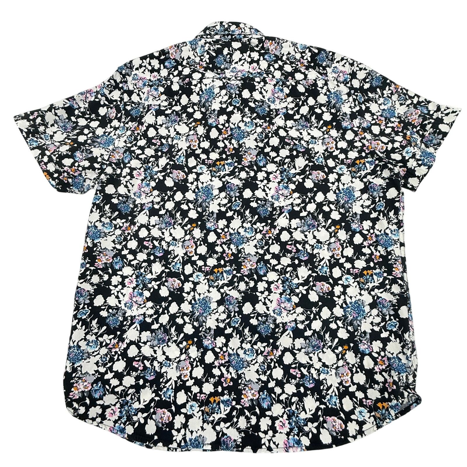 Denim & Flower Denim & Flower Floral Short Sleeve Button Down Shirt Size US L / EU 52-54 / 3 - 5 Thumbnail