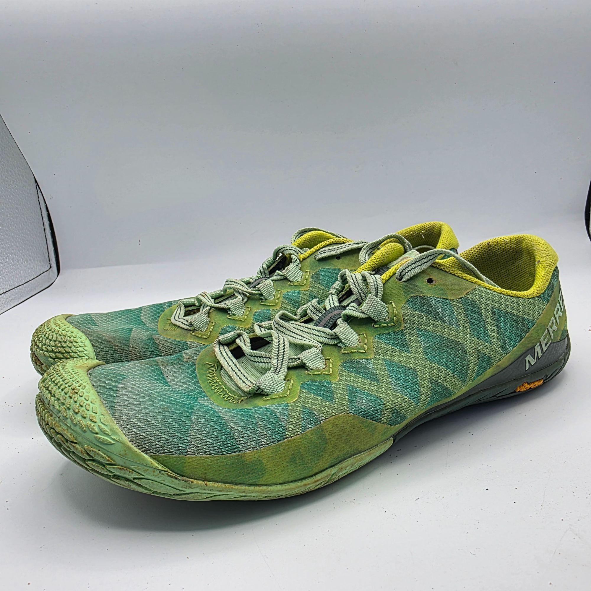 Merrell Merrell Barefoot Vapor Glove 3 Womens Size 7 Green Yellow Mi Size US 7 / IT 37 - 4 Thumbnail