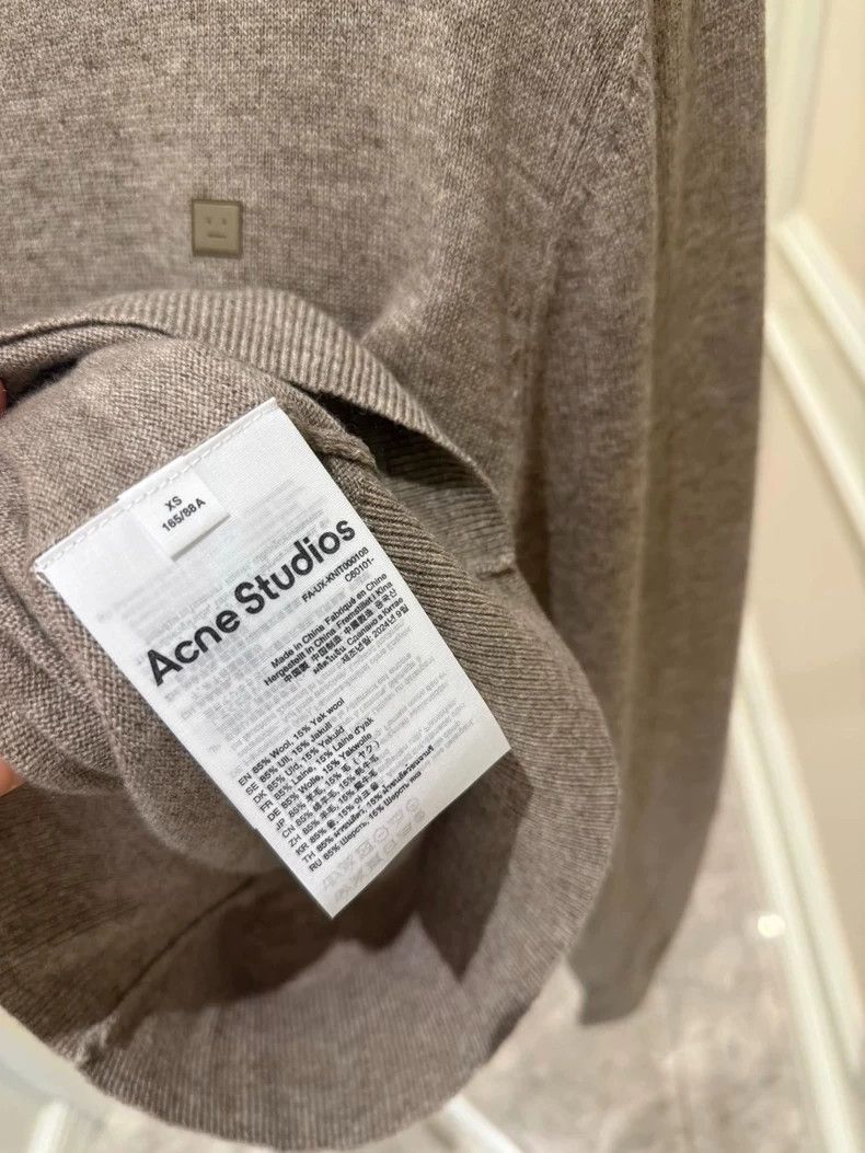 Acne Studios acne studios Smiley face emoji knitwear 2503-Nextarrow Size US XS / EU 42 / 0 - 6 Thumbnail