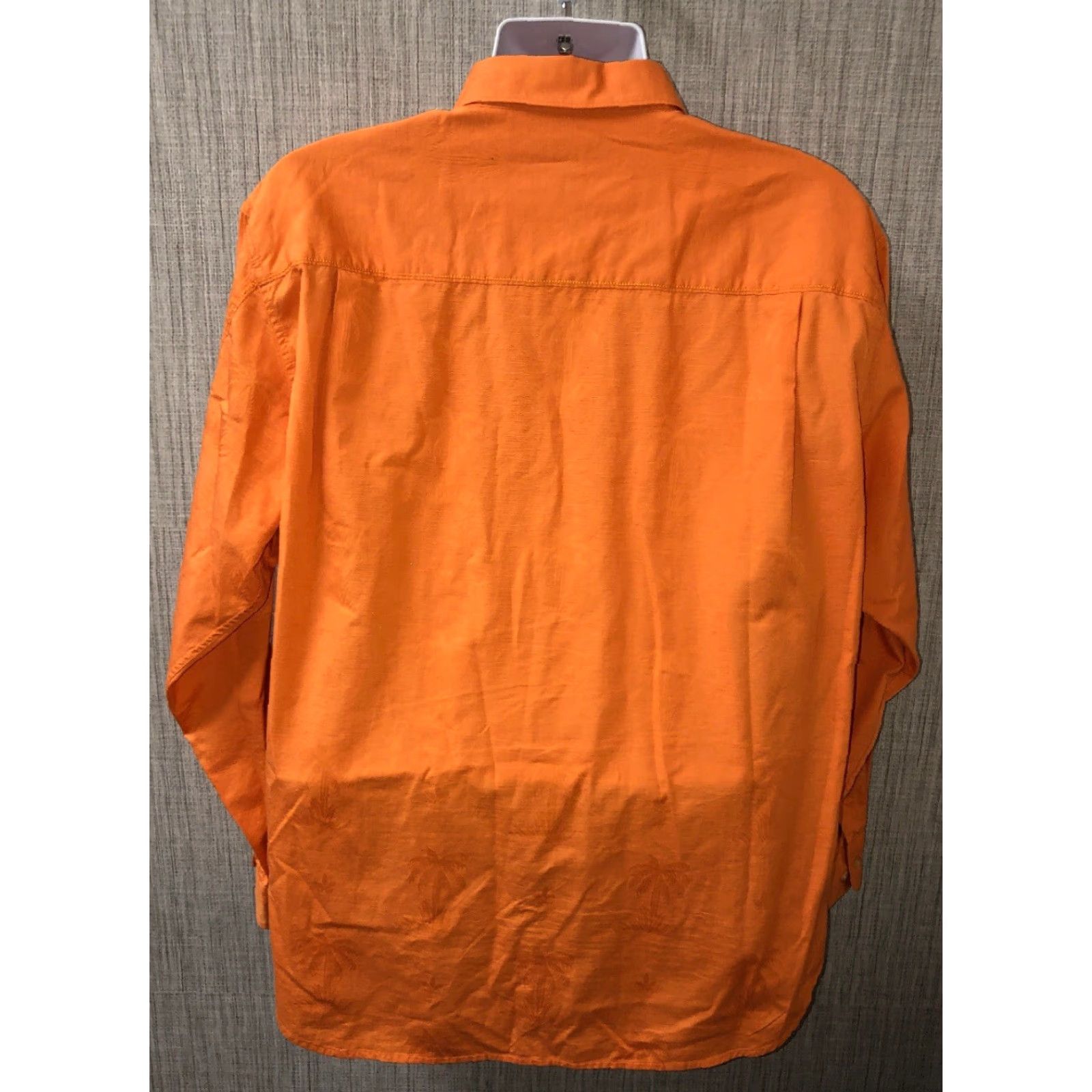Tommy Bahama Tommy Bahama Shirt Mens Orange Long Sleeve Button Front Size XL Size US XL / EU 56 / 4 - 5 Thumbnail