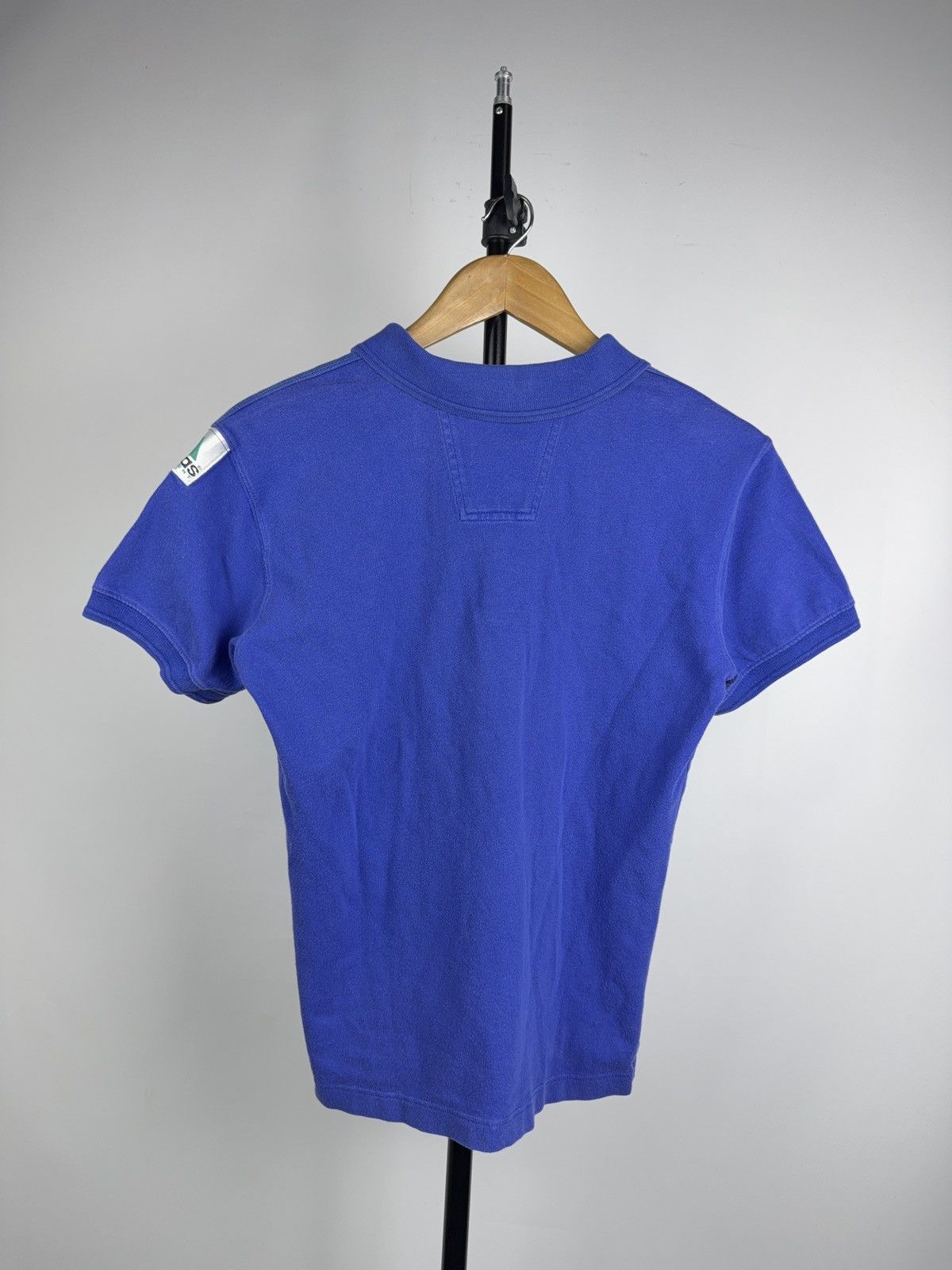 Adidas Adidas Equipment Tennis Polo Nicole Vintage 90s Blue Shirt Size L / US 10 / IT 46 - 16 Thumbnail