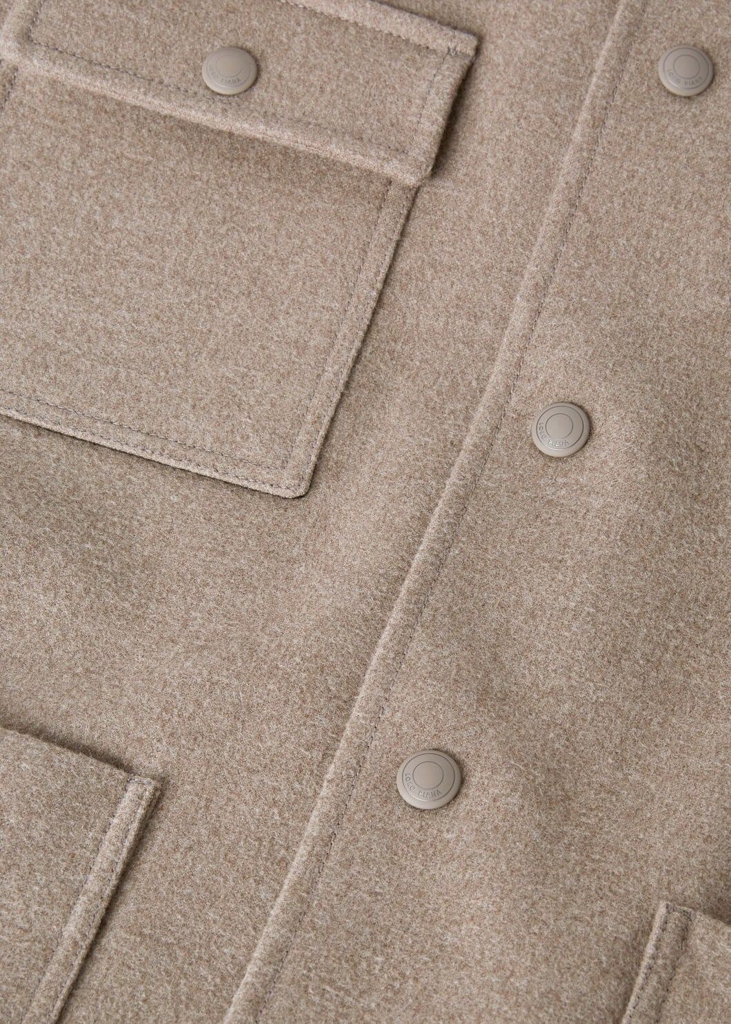 Loro Piana o1w1db10725 FAO3108 Darcy Overshirt in Beige Size US L / EU 52-54 / 3 - 7 Thumbnail