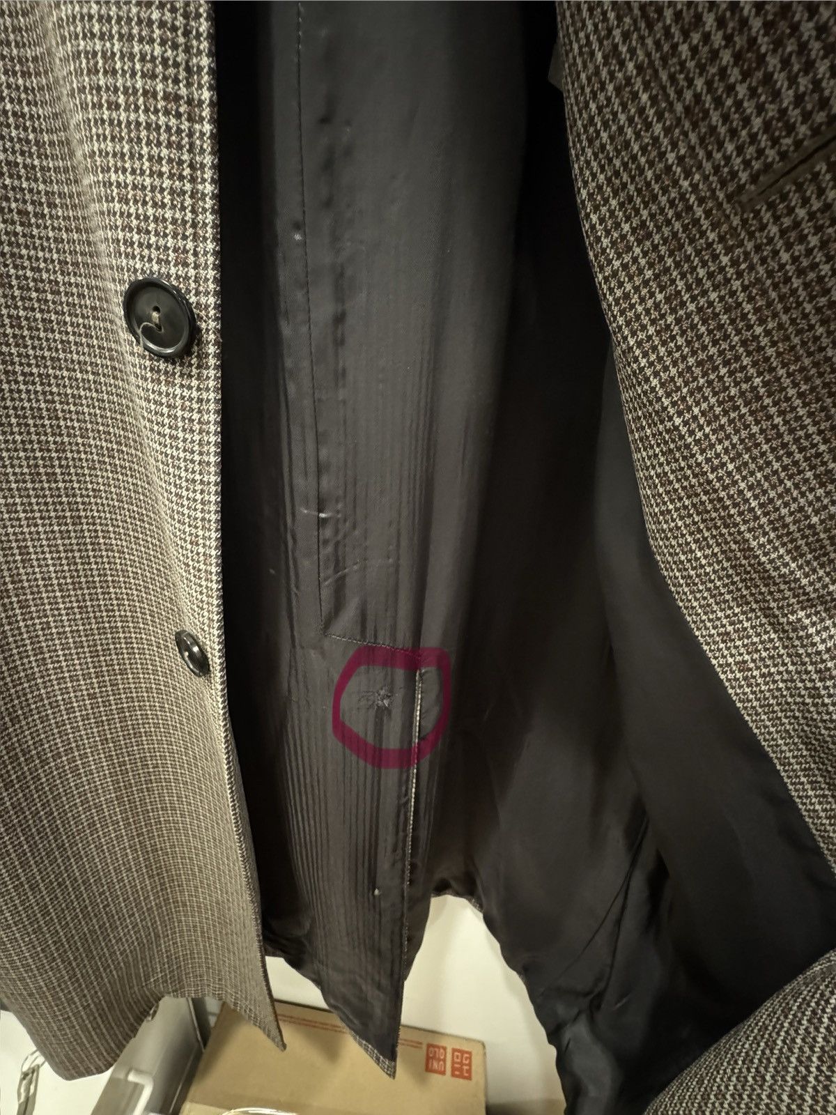 Our Legacy × Stussy Raglan Car Coat Houndstooth Size US S / EU 44-46 / 1 - 5 Thumbnail