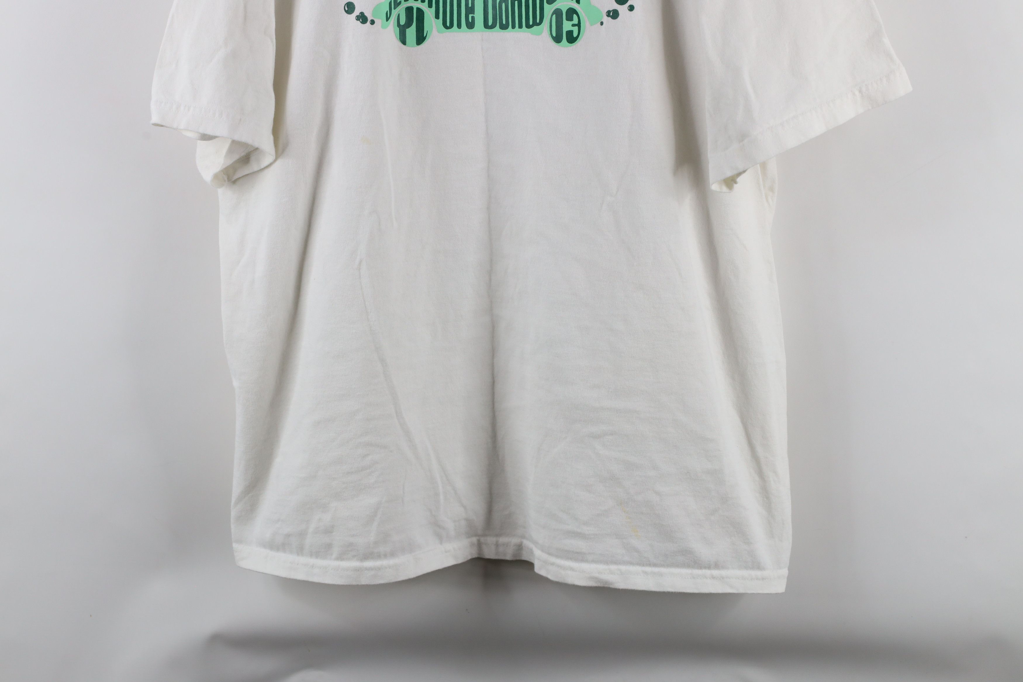 Vintage Vintage Y2K 2003 Car Wash Short Sleeve T-Shirt White Size US XL / EU 56 / 4 - 3 Thumbnail