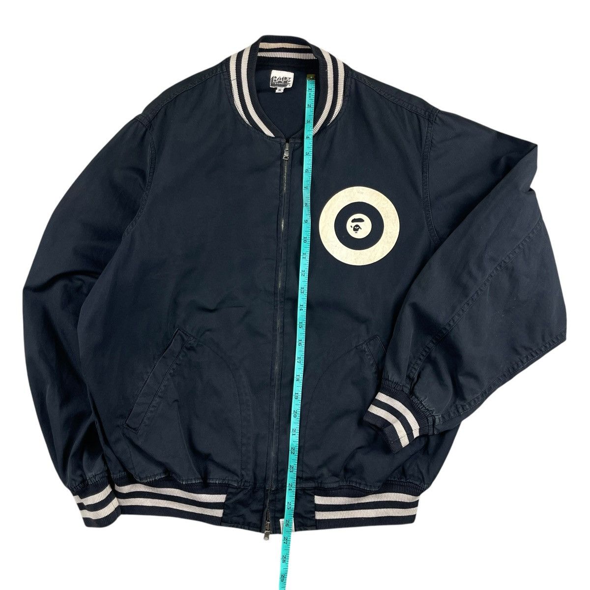 Bape BAPE Logo's Varsity Jacket Size US M / EU 48-50 / 2 - 19 Thumbnail