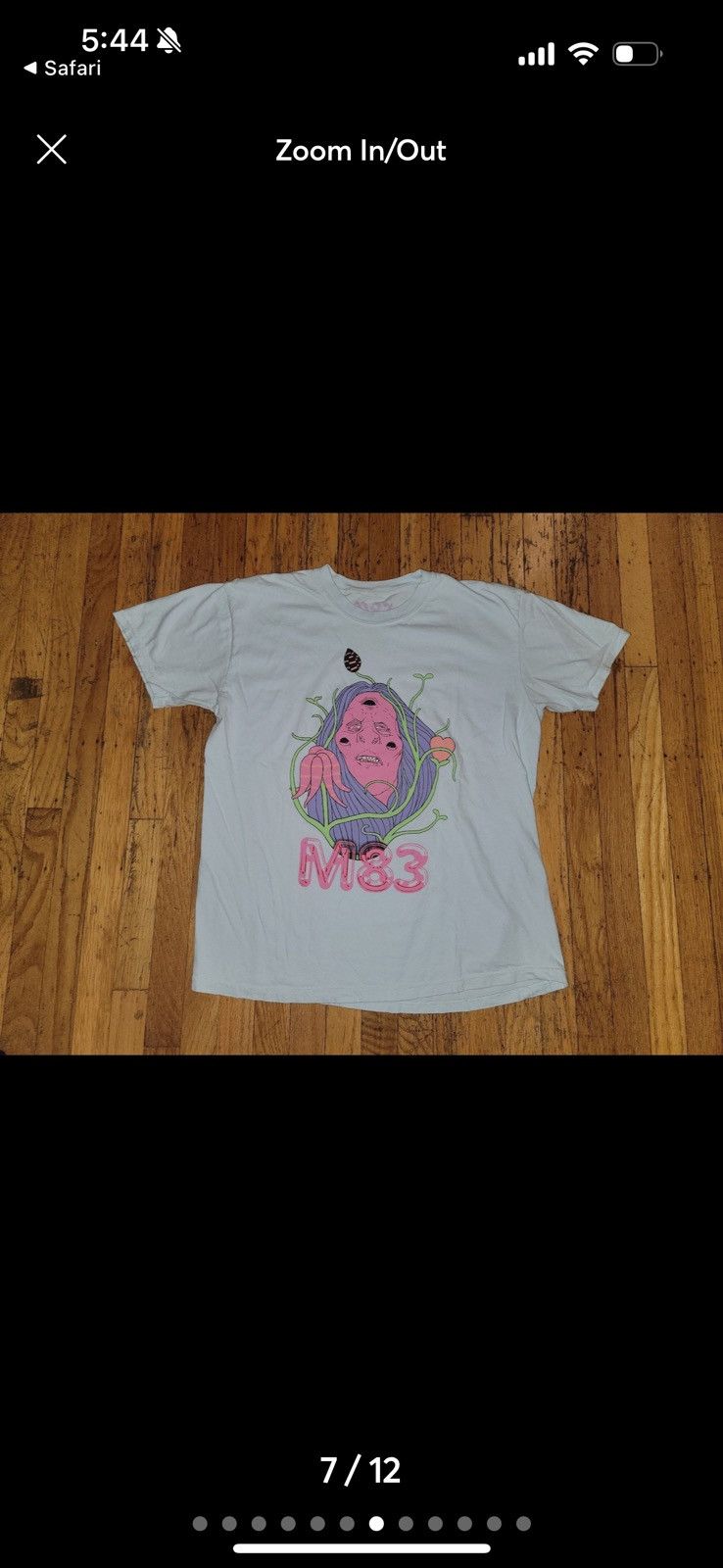 Band Tees M83 Tour 2023 T-shirt Size US XXL / EU 58 / 5 - 1 Thumbnail