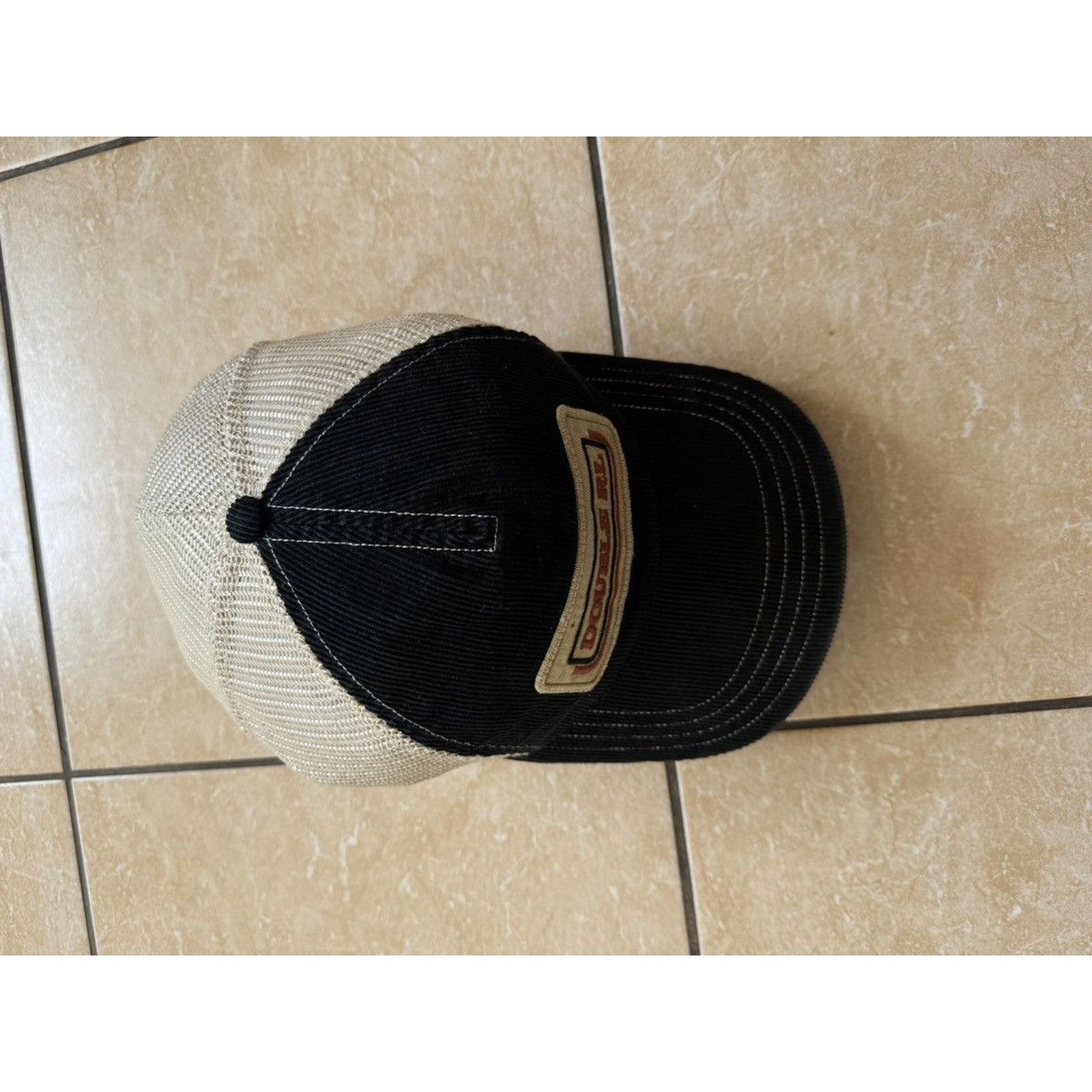 RRL Ralph Lauren RRL Ralph Lauren Double RL Corduroy Mesh Trucker Cap Size ONE SIZE - 4 Thumbnail